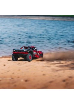 Arrma 1/7 MOJAVE 6S V2 4WD BLX Desert Truck With Spektrum Firma RTR - Red/Black -hu bhobby shop arrma 1 7 mojave 6s v2 4wd blx desert truck with s 8