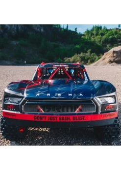 Arrma 1/7 MOJAVE 6S V2 4WD BLX Desert Truck With Spektrum Firma RTR - Red/Black -hu bhobby shop arrma 1 7 mojave 6s v2 4wd blx desert truck with s 9