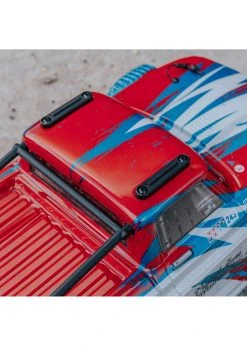 Arrma 1/8 INFRACTION 4X4 MEGA Resto-Mod Truck RTR - Red/Blue -hu bhobby shop arrma 1 8 infraction 4x4 mega resto mod truck rtr 4