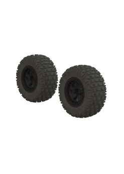 Arrma AR550042 - DBoots FORTRESS SC Tire Set Glued - Black