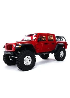 Axial 1/10 SCX10 III Jeep JT Gladiator With Portals RTR - Red