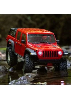 Axial 1/10 SCX10 III Jeep JT Gladiator With Portals RTR - Red -hu bhobby shop axial 1 10 scx10 iii jeep jt gladiator with portal 8