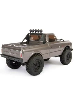 Axial 1/24 SCX24 1967 Chevrolet C10 4WD Truck Brushed RTR - Dark Silver -hu bhobby shop axial 1 24 scx24 1967 chevrolet c10 4wd truck brus 14