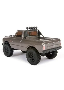 Axial 1/24 SCX24 1967 Chevrolet C10 4WD Truck Brushed RTR - Dark Silver -hu bhobby shop axial 1 24 scx24 1967 chevrolet c10 4wd truck brus 15
