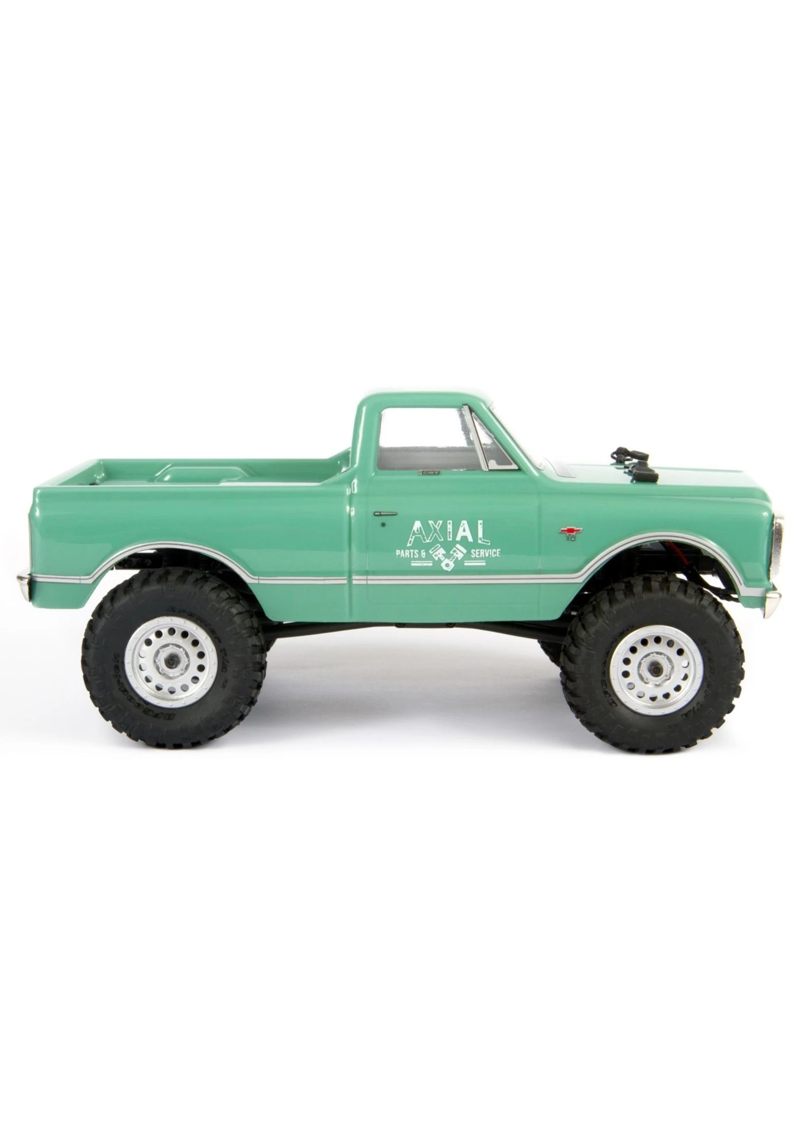 Axial 1/24 SCX24 1967 Chevrolet C10 4WD Truck Brushed RTR - Light Green 5 Axial 1/24 SCX24 1967 Chevrolet C10 4WD Truck Brushed RTR - Light Green - Image 5