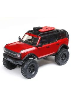Axial 1/24 SCX24 2021 Ford Bronco 4WD Truck Brushed RTR - Red