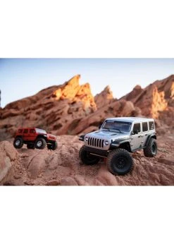 Axial 1/6 SCX6 Jeep JLU Wrangler 4WD Rock Crawler RTR: Silver -hu bhobby shop axial 1 6 scx6 jeep jlu wrangler 4wd rock crawler 21