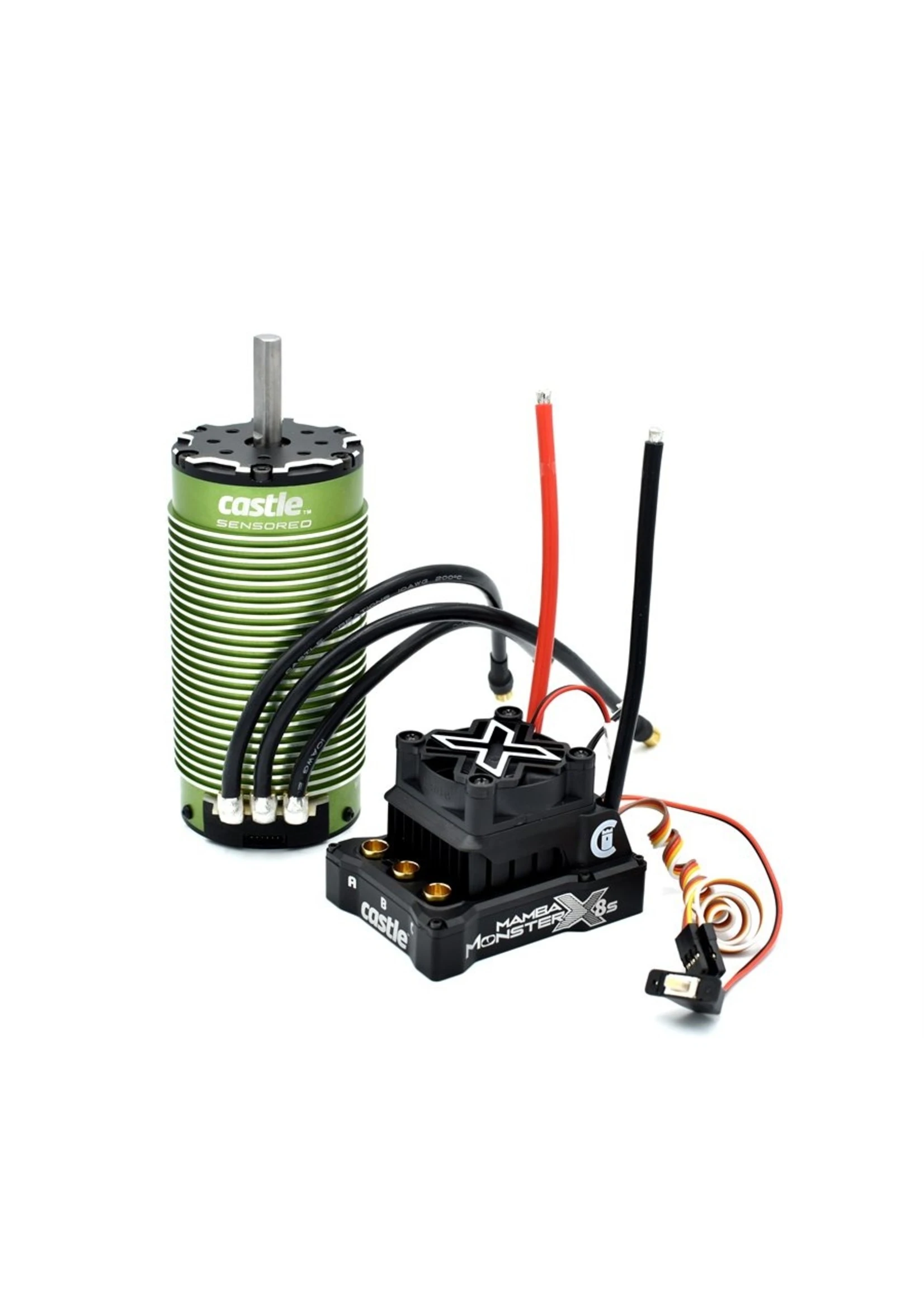 Castle Creations SE010016501 - 1/6 Mamba Monster X 8S WP ESC 2028-800Kv Sensored Motor 1 Castle Creations SE010016501 - 1/6 Mamba Monster X 8S WP ESC 2028-800Kv Sensored Motor