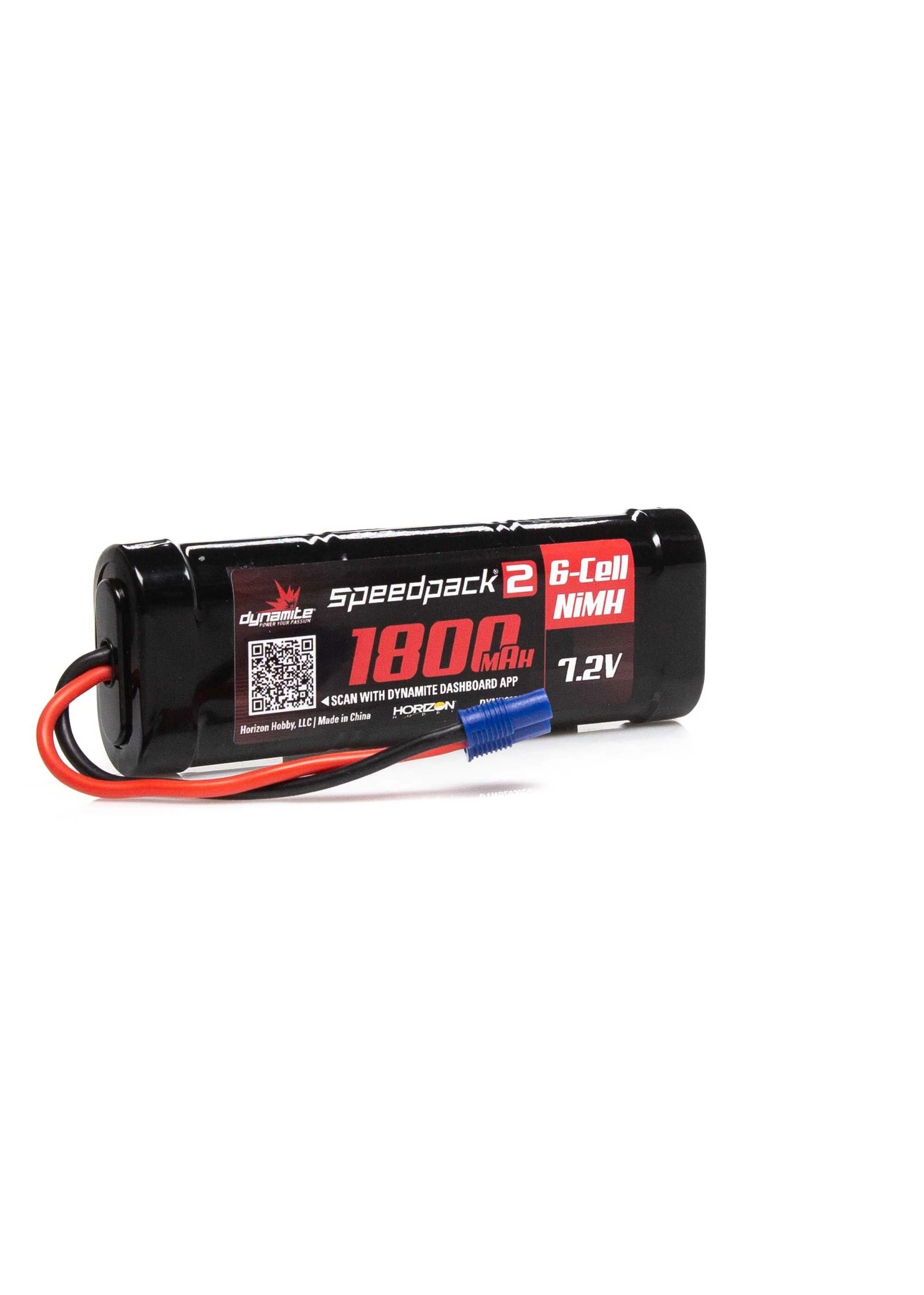 Dynamite DYNB2050EC - 7.2V 1800mAh 6-Cell Speedpack2 Flat NiMH Battery: EC3 1 Dynamite DYNB2050EC - 7.2V 1800mAh 6-Cell Speedpack2 Flat NiMH Battery: EC3