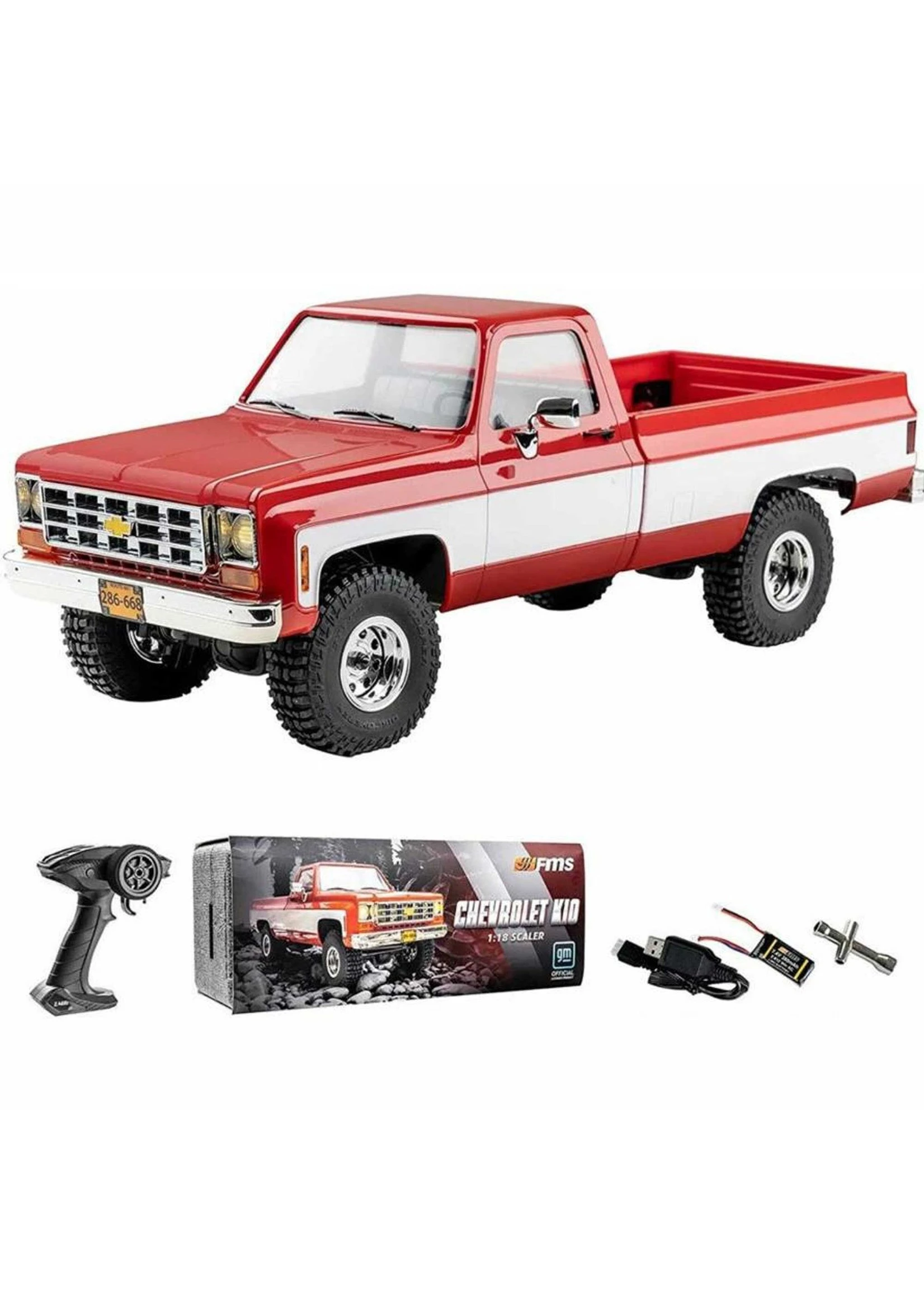 FMS 1/18 Chevrolet K10 RTR Truck 6 FMS 1/18 Chevrolet K10 RTR Truck - Image 6