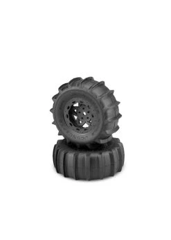 JCONCEPTS JCO31543045 - Animal 1/10 SCT Paddle Tires Mounted On Tremor Wheels, Yellow Compound