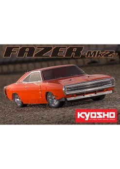 Kyosho 1/10 Fazer 1/10 Fazer Mk2 1970 Dodge Charger Hemi Orange - Readyset1970 Dodge Charger Hemi Orange -hu bhobby shop kyosho 1 10 fazer 1 10 fazer mk2 1970 dodge charge 3