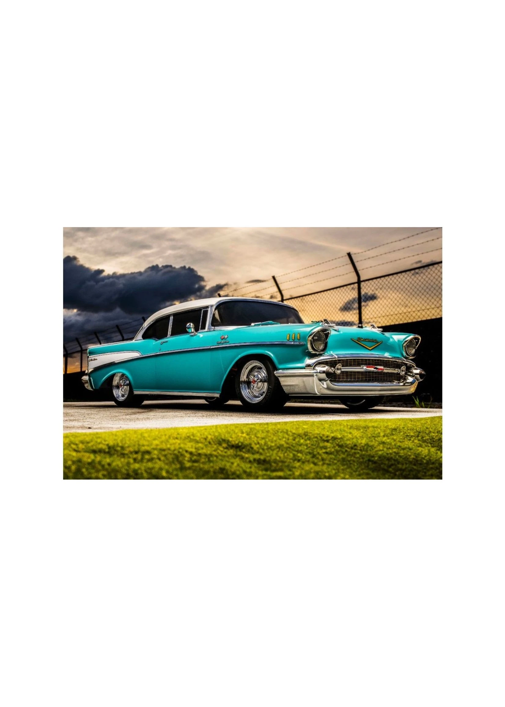 Kyosho 1/10 Fazer Mk2 1957 Bel Air Coupe - Tropical Turquoise 4 Kyosho 1/10 Fazer Mk2 1957 Bel Air Coupe - Tropical Turquoise - Image 4