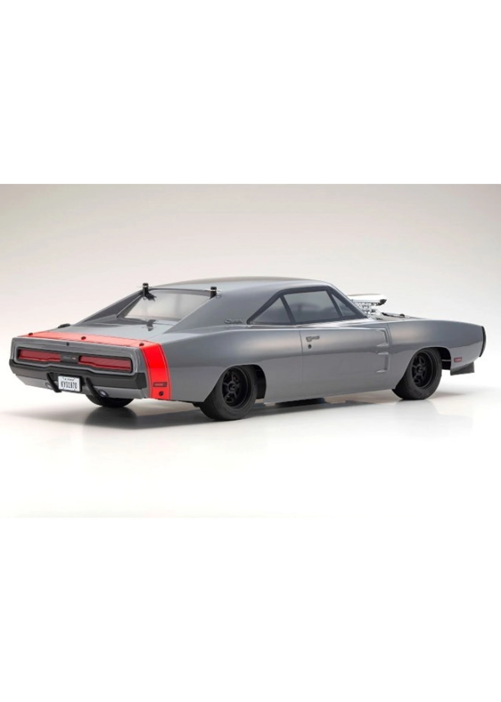 Kyosho 1/10 Fazer Mk2 1970 Dodge Charger VE Supercharged - Gray 3 Kyosho 1/10 Fazer Mk2 1970 Dodge Charger VE Supercharged - Gray - Image 3