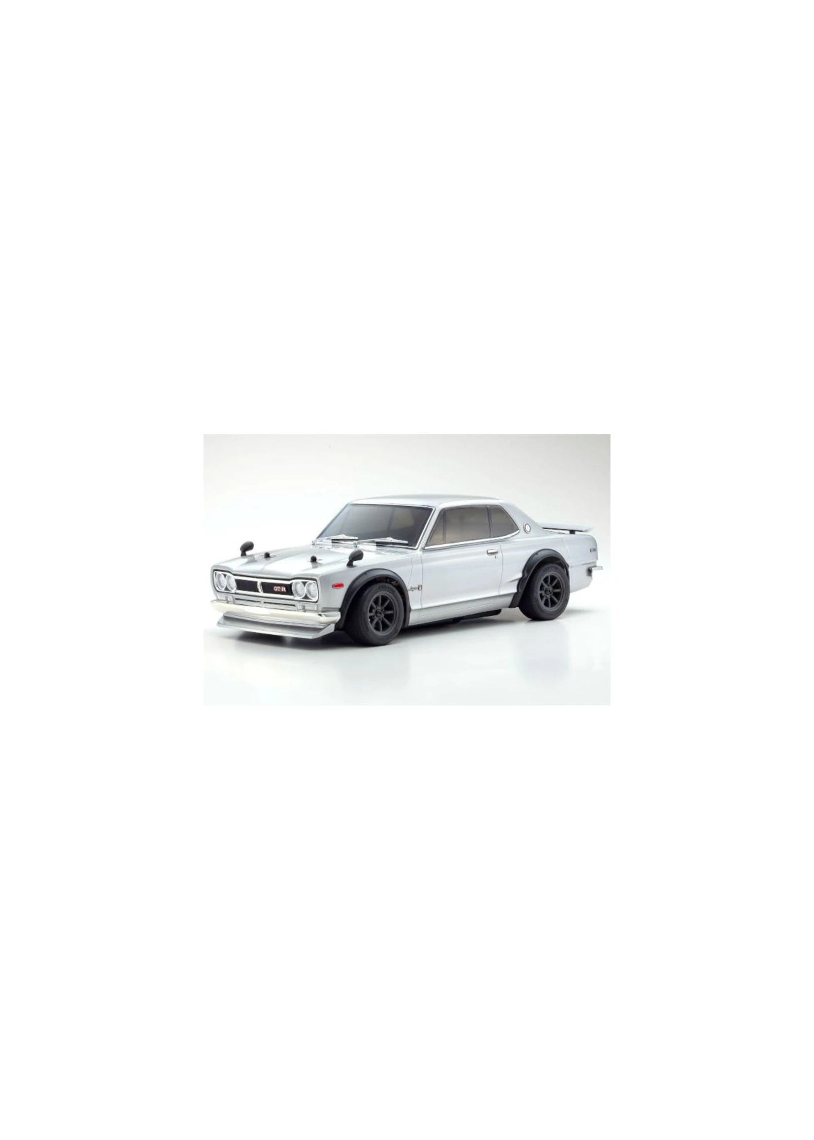 Kyosho 1/10 Fazer Mk2 FZ02 Nissan Skyline 2000GT-R (KPGC10), Tuned Version - Silver 4 Kyosho 1/10 Fazer Mk2 FZ02 Nissan Skyline 2000GT-R (KPGC10), Tuned Version - Silver - Image 4