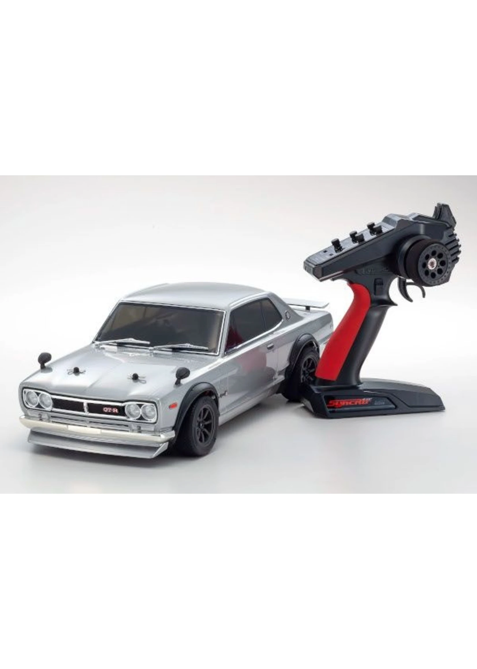 Kyosho 1/10 Fazer Mk2 FZ02 Nissan Skyline 2000GT-R (KPGC10), Tuned Version - Silver 1 Kyosho 1/10 Fazer Mk2 FZ02 Nissan Skyline 2000GT-R (KPGC10), Tuned Version - Silver
