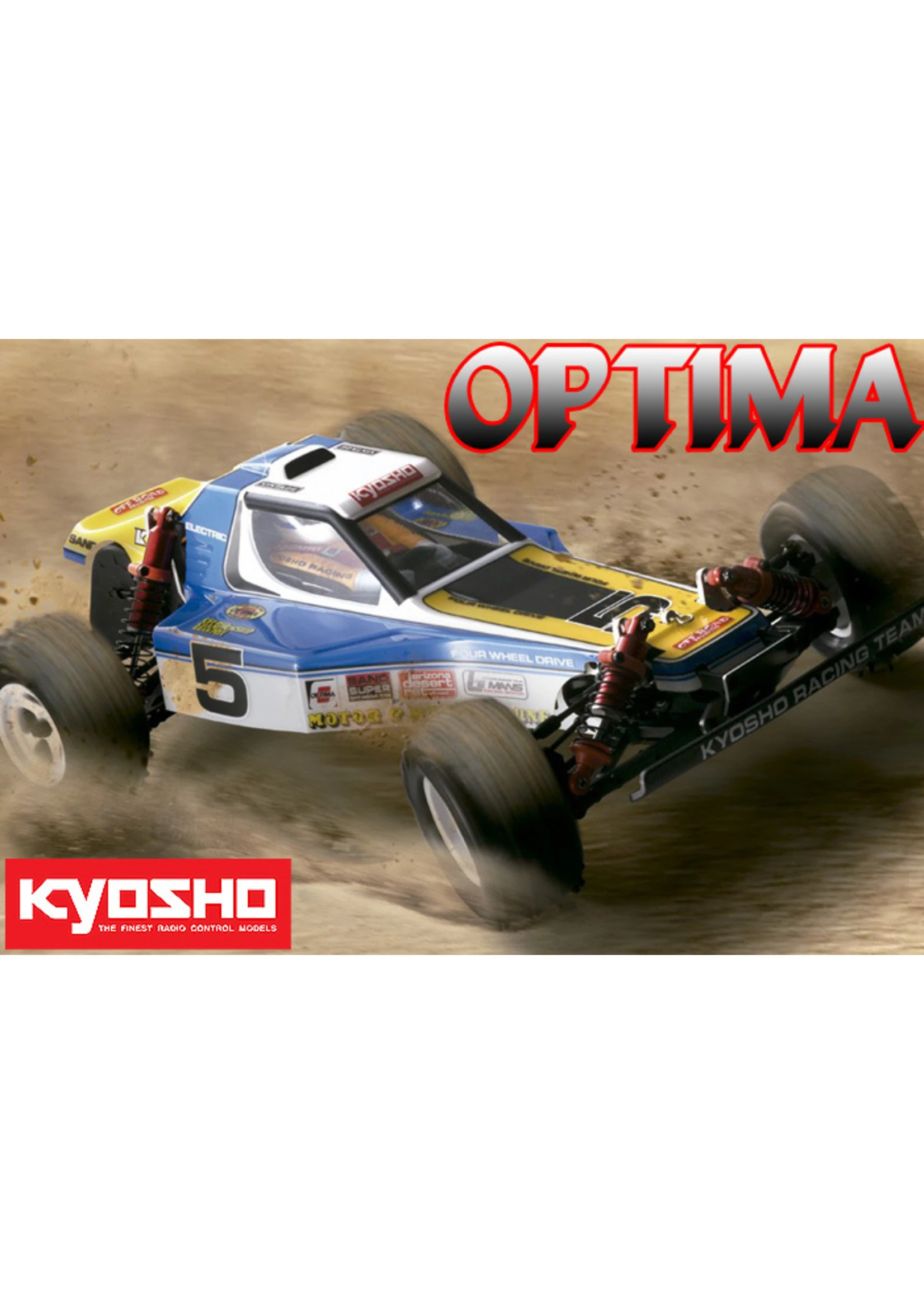 Kyosho 1/10 Optima 4WD Buggy Kit 7 Kyosho 1/10 Optima 4WD Buggy Kit - Image 7
