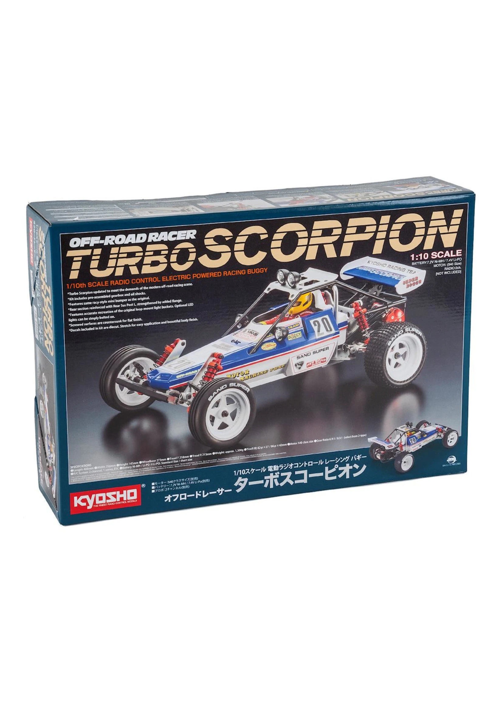 Kyosho 1/10 Turbo Scorpion Kit 2 Kyosho 1/10 Turbo Scorpion Kit - Image 2