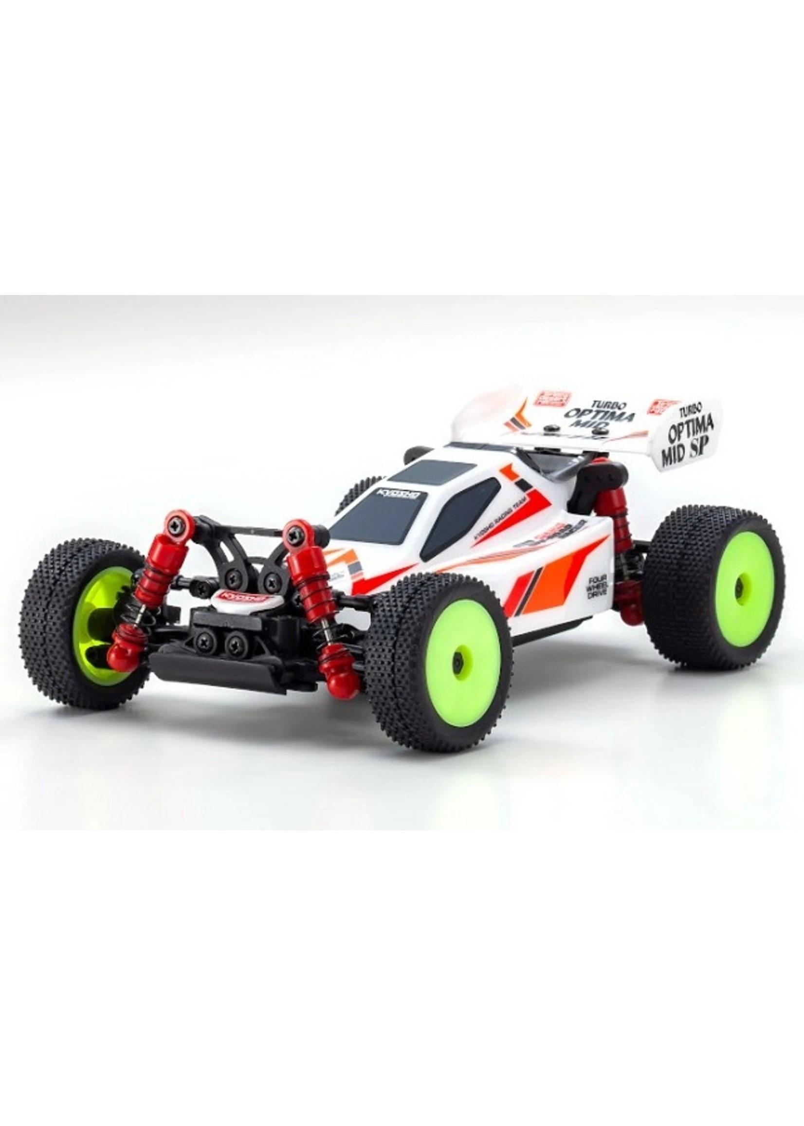 Kyosho 32092W - MINI-Z Turbo Optima Mid White - Readyset 2 Kyosho 32092W - MINI-Z Turbo Optima Mid White - Readyset - Image 2