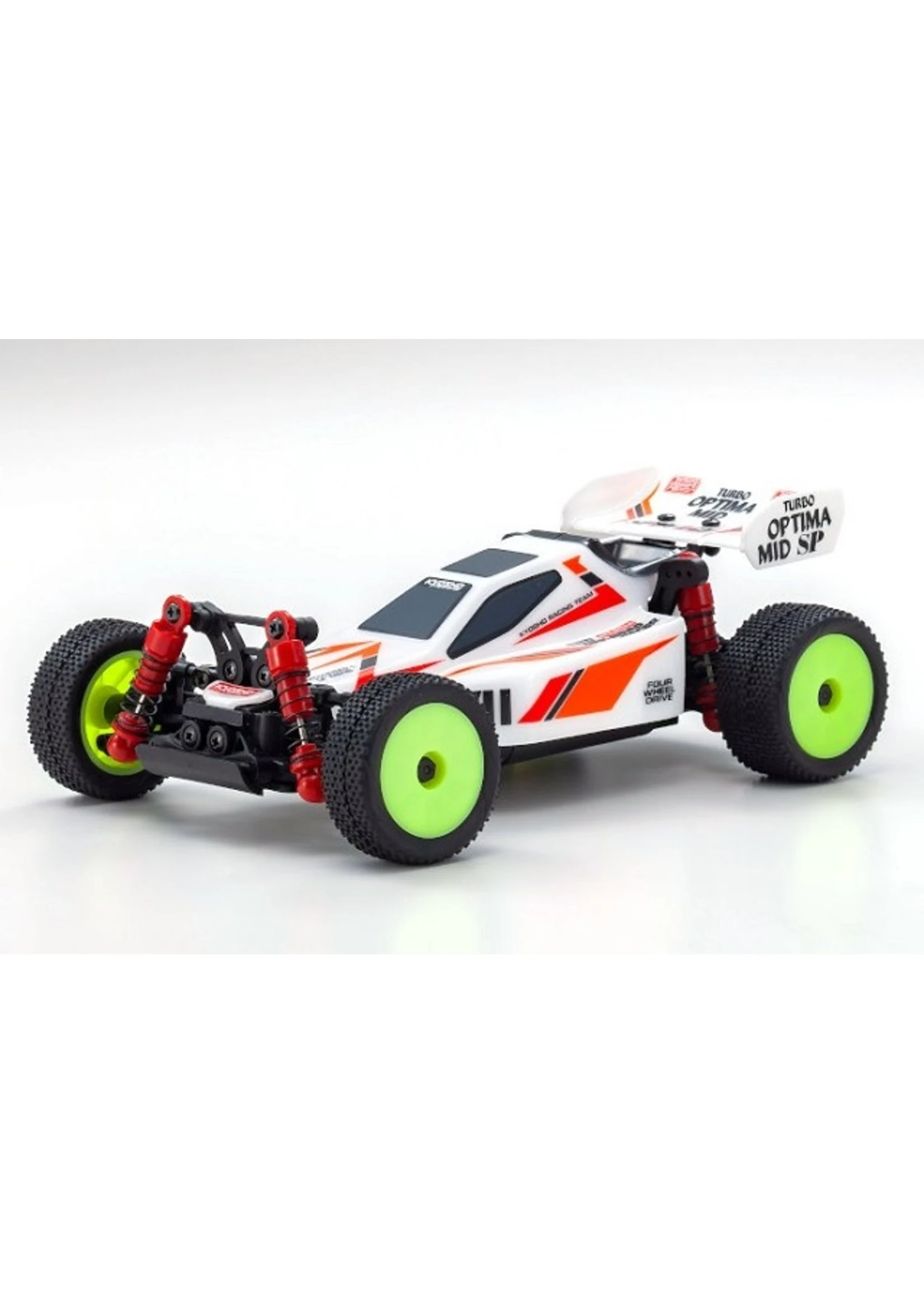 Kyosho 32092W - MINI-Z Turbo Optima Mid White - Readyset 4 Kyosho 32092W - MINI-Z Turbo Optima Mid White - Readyset - Image 4