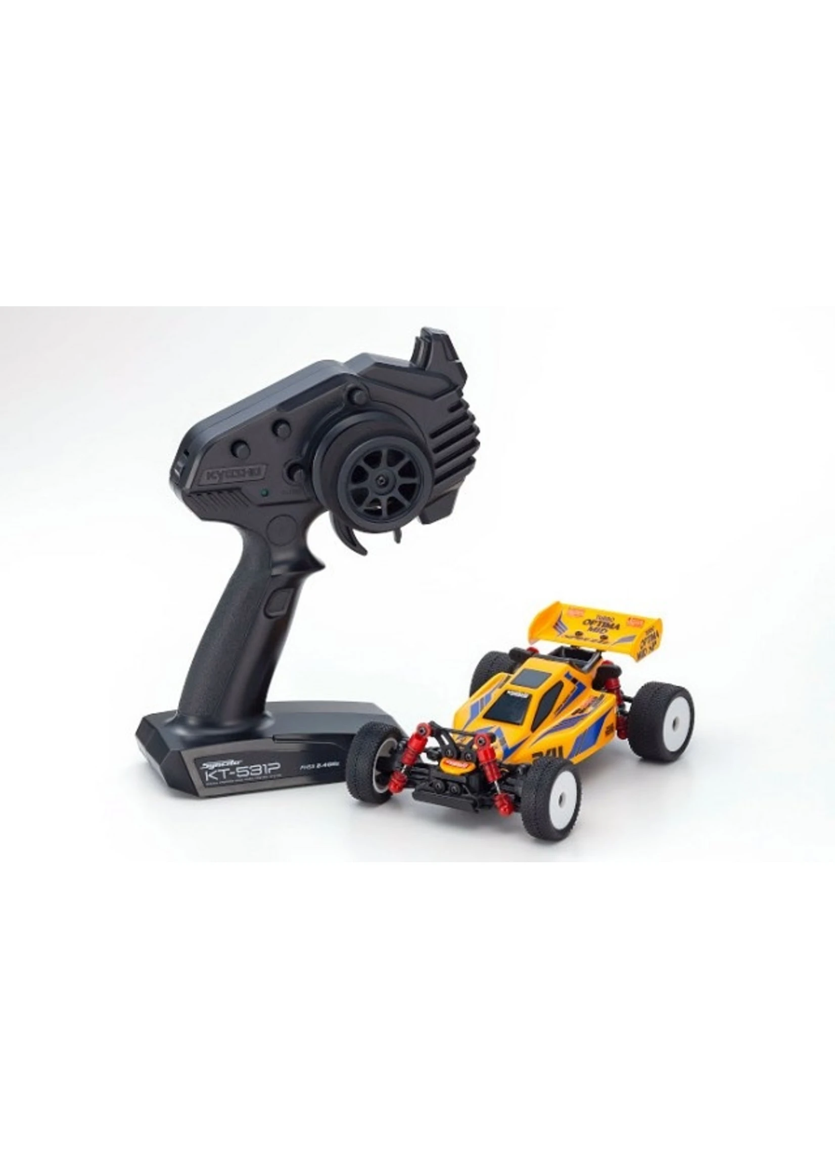 Kyosho 32092Y - MINI-Z Turbo Optima Mid Yellow - Readyset 1 Kyosho 32092Y - MINI-Z Turbo Optima Mid Yellow - Readyset