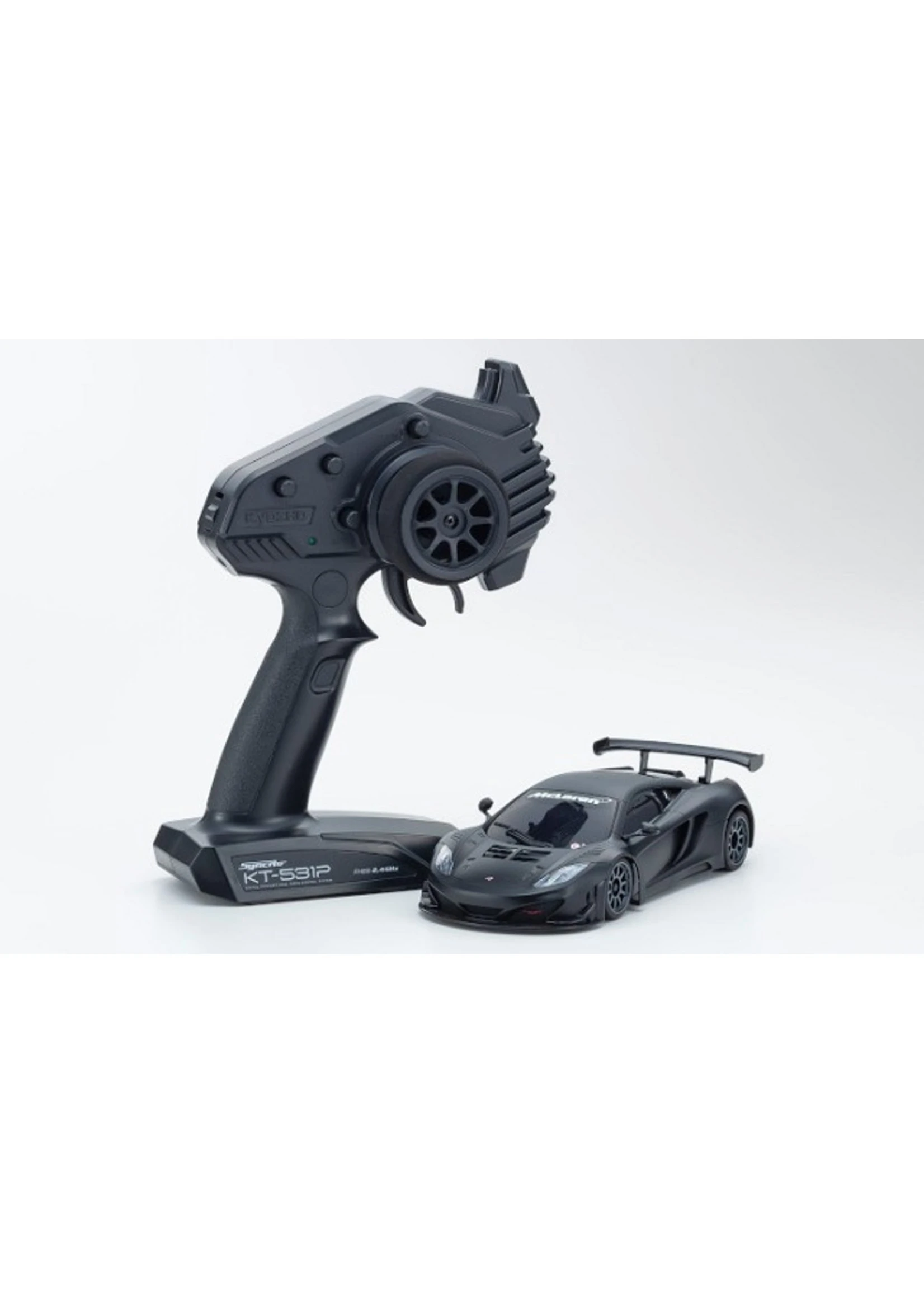 Kyosho 32325BK - MINI-Z RWD McLaren 12C GT3 2013 Matte Black - Readyset 1 Kyosho 32325BK - MINI-Z RWD McLaren 12C GT3 2013 Matte Black - Readyset