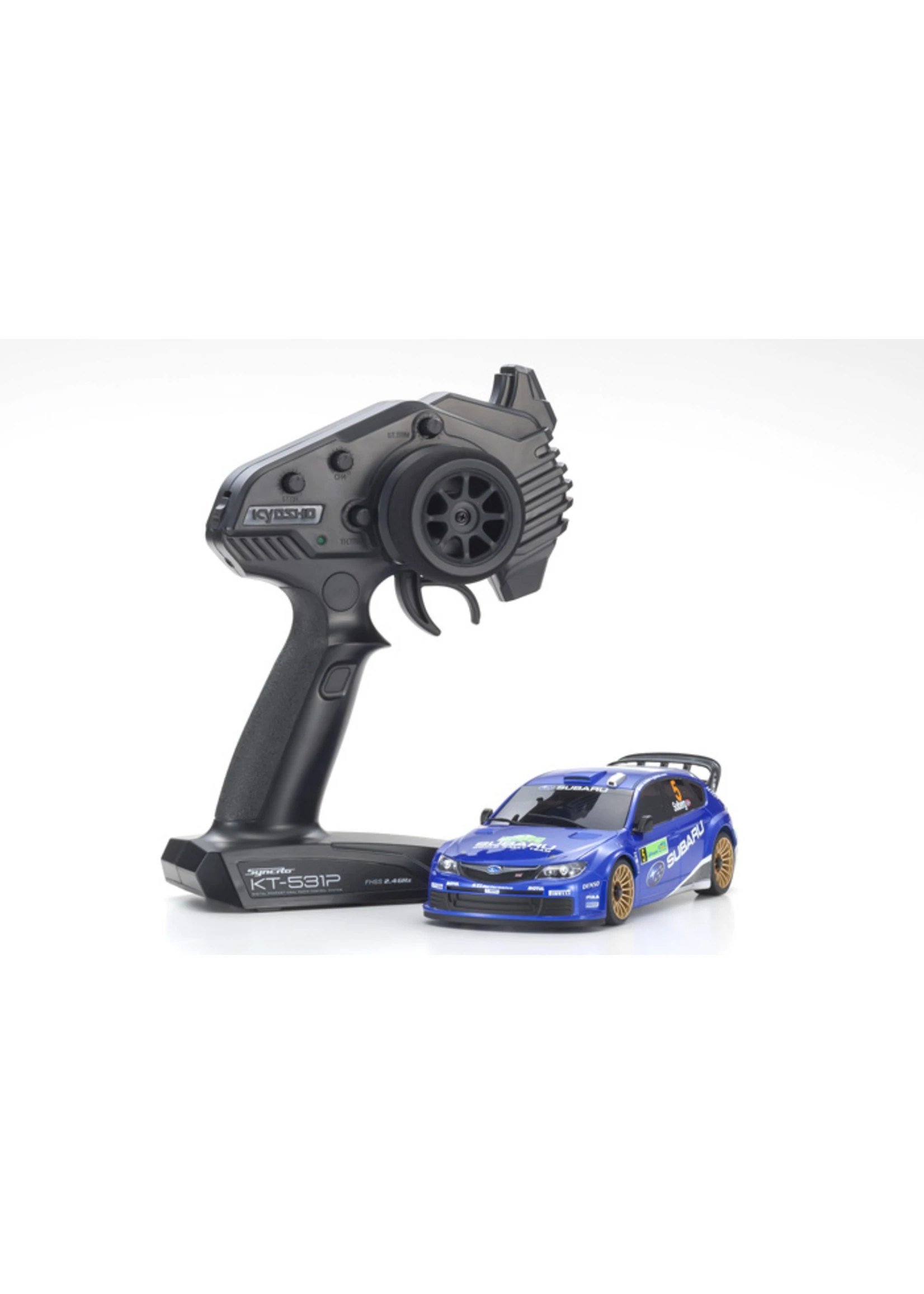 Kyosho 32614WR - MINI-Z AWD Subaru Impreza WRC 2008 - Readyset 1 Kyosho 32614WR - MINI-Z AWD Subaru Impreza WRC 2008 - Readyset