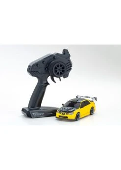 Kyosho 32620MY - MINI-Z AWD MA-020 Subaru Impreza With Aero Kit And CFRP Hood Metallic Yellow - Readyset