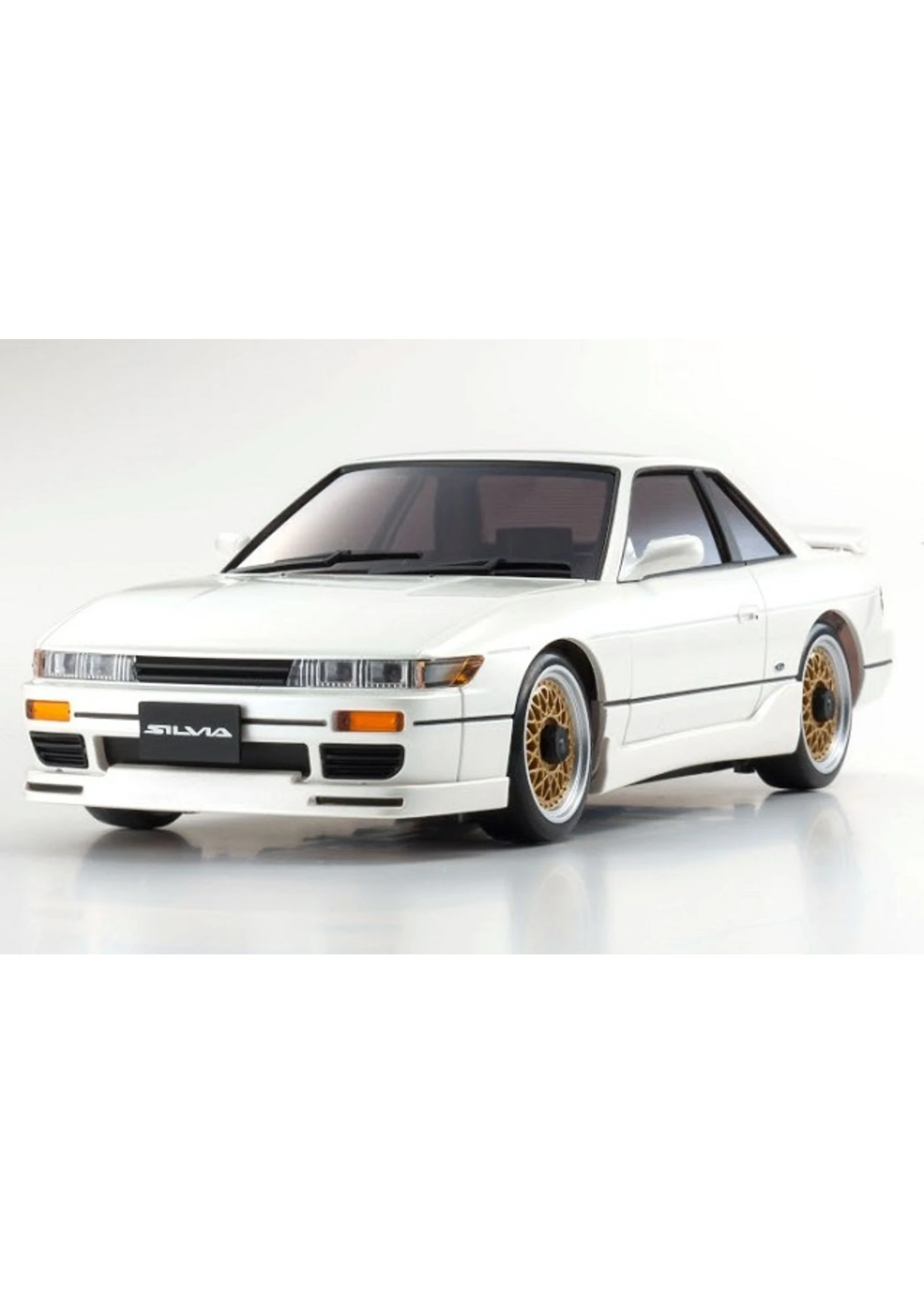 Kyosho 32622PW - MINI-Z AWD MA-020 Nissan Silvia White - Readyset 2 Kyosho 32622PW - MINI-Z AWD MA-020 Nissan Silvia White - Readyset - Image 2