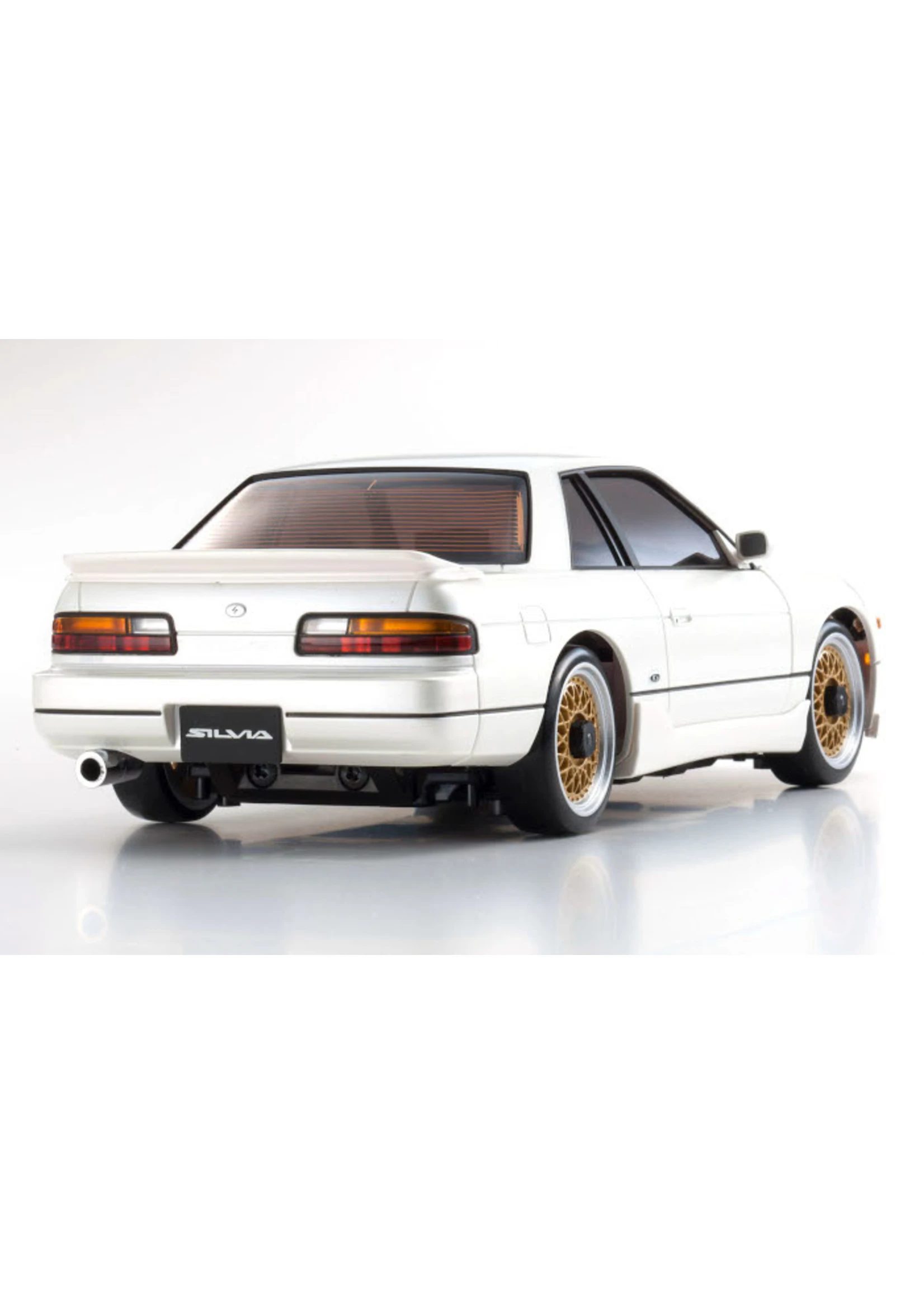 Kyosho 32622PW - MINI-Z AWD MA-020 Nissan Silvia White - Readyset 3 Kyosho 32622PW - MINI-Z AWD MA-020 Nissan Silvia White - Readyset - Image 3