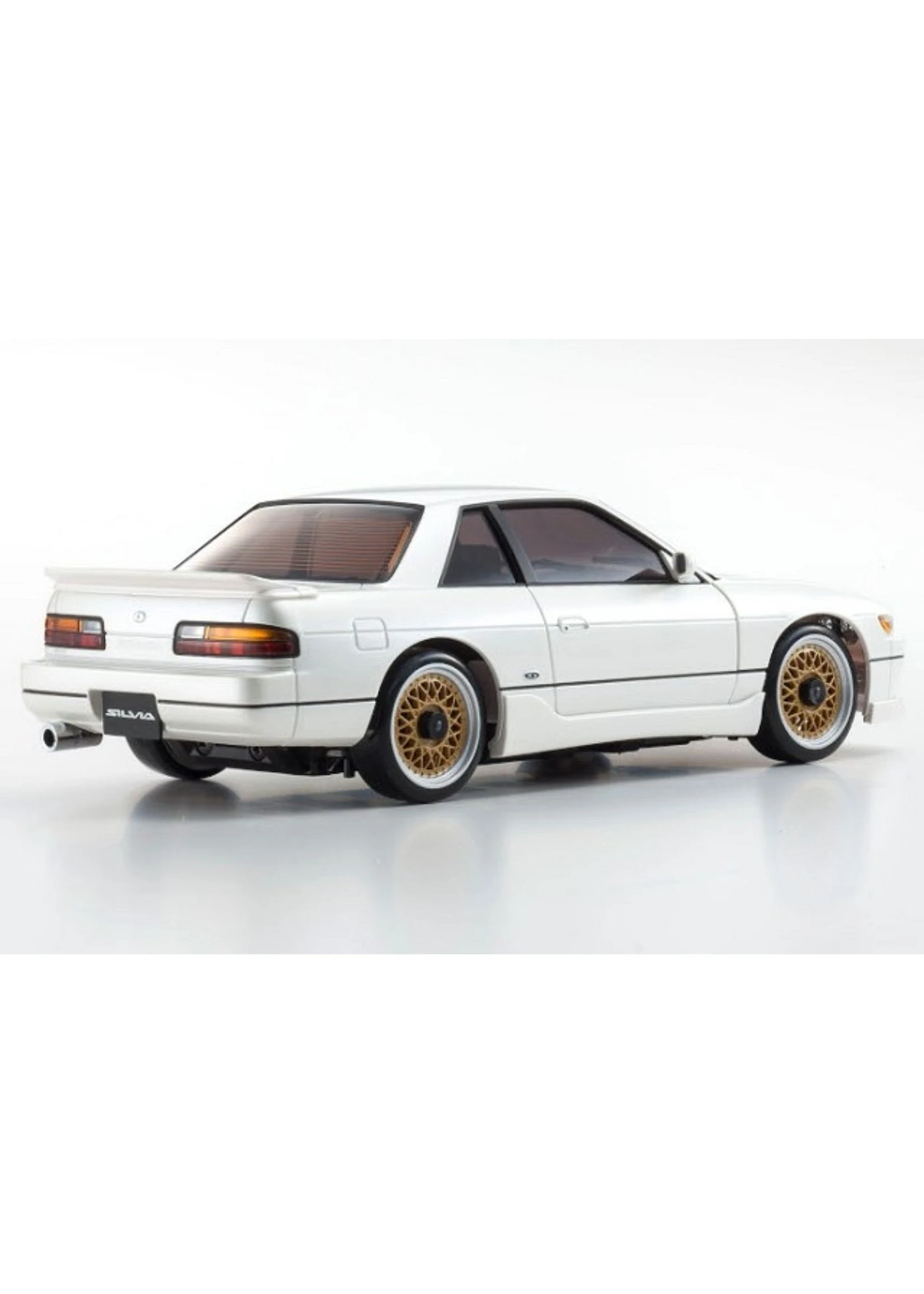Kyosho 32622PW - MINI-Z AWD MA-020 Nissan Silvia White - Readyset 4 Kyosho 32622PW - MINI-Z AWD MA-020 Nissan Silvia White - Readyset - Image 4
