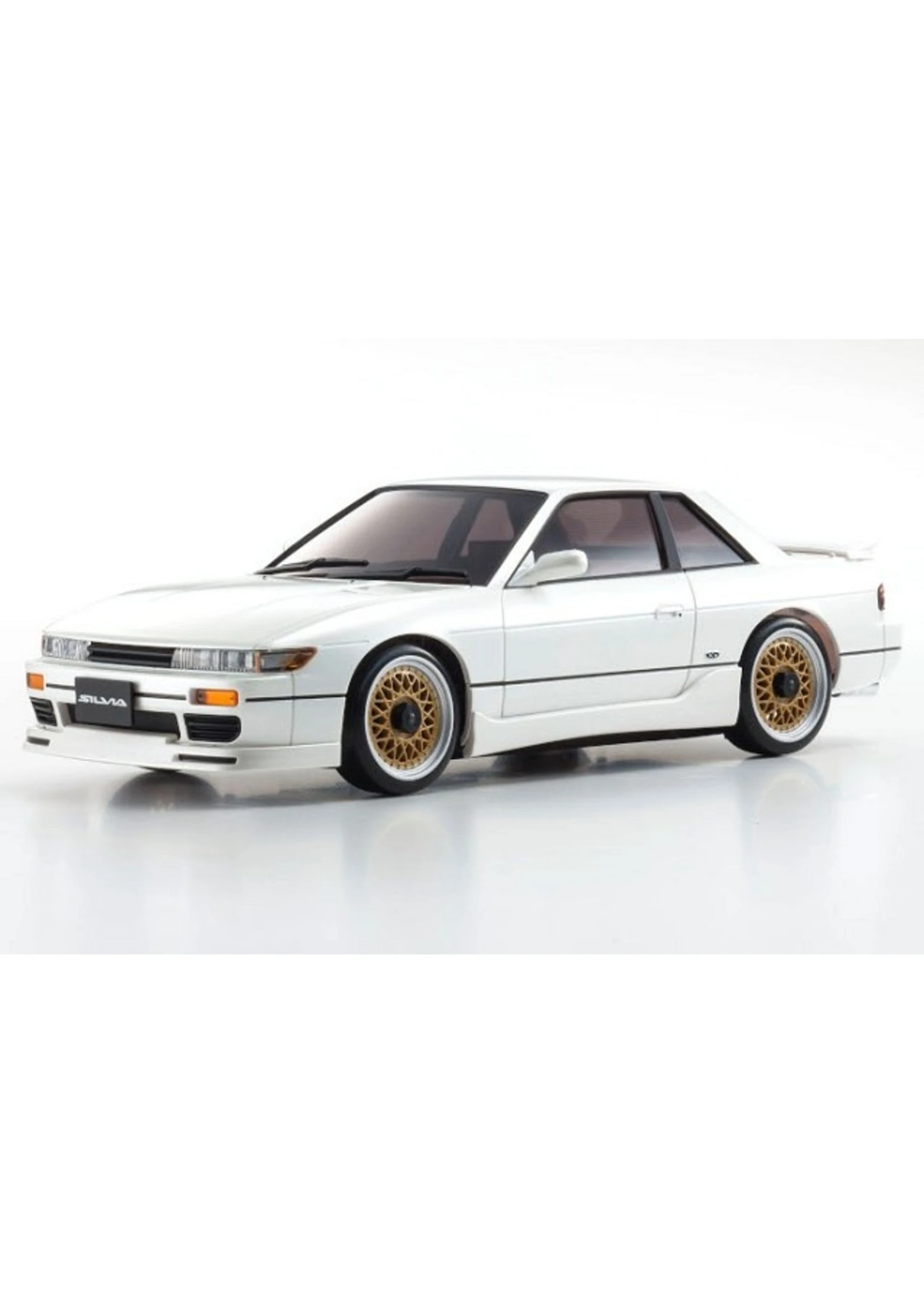 Kyosho 32622PW - MINI-Z AWD MA-020 Nissan Silvia White - Readyset 5 Kyosho 32622PW - MINI-Z AWD MA-020 Nissan Silvia White - Readyset - Image 5
