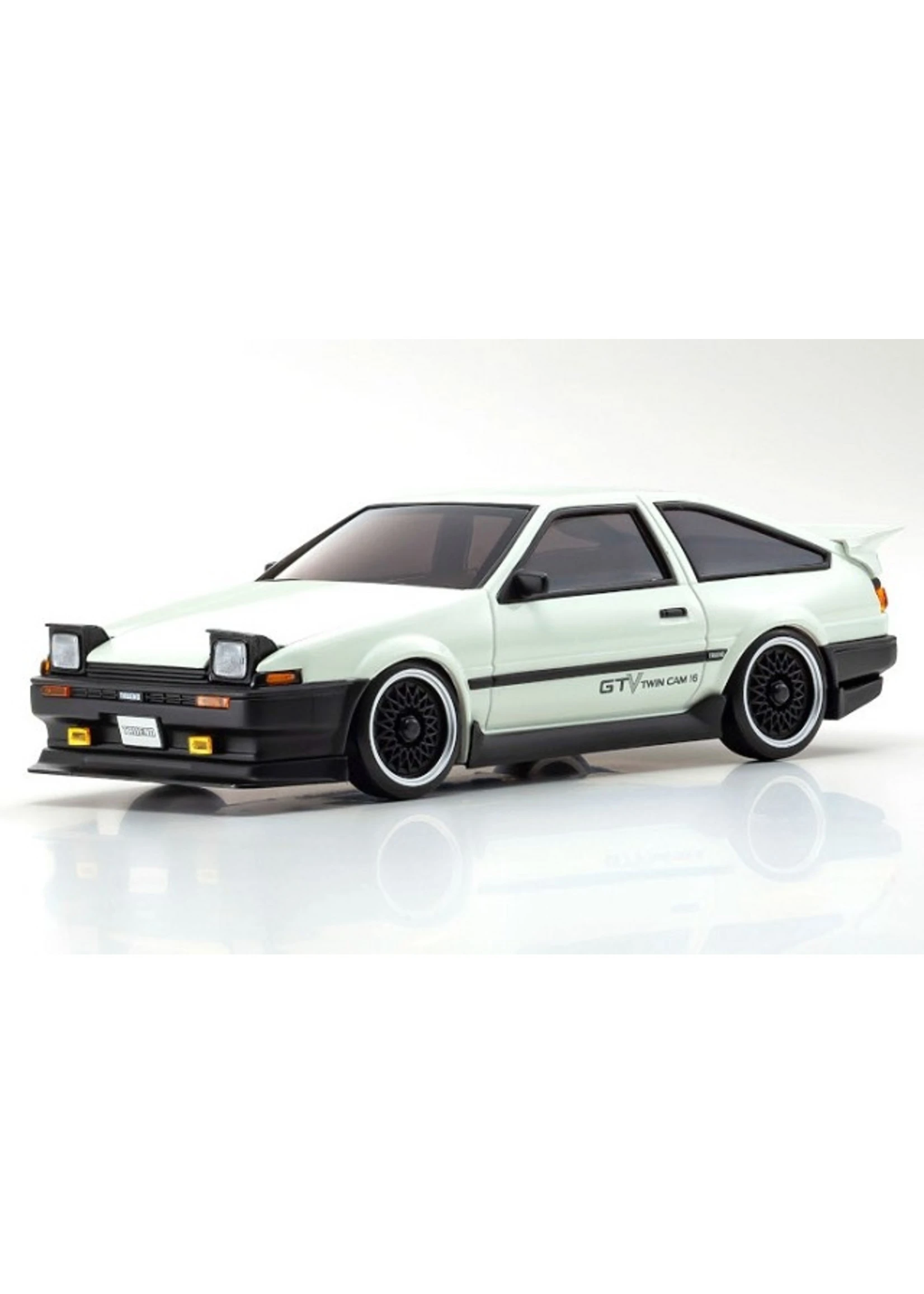 Kyosho 32623GTV - MINI-Z AWD AE86 Sprinter Trueno GTV Toyota White - Readyset 2 Kyosho 32623GTV - MINI-Z AWD AE86 Sprinter Trueno GTV Toyota White - Readyset - Image 2