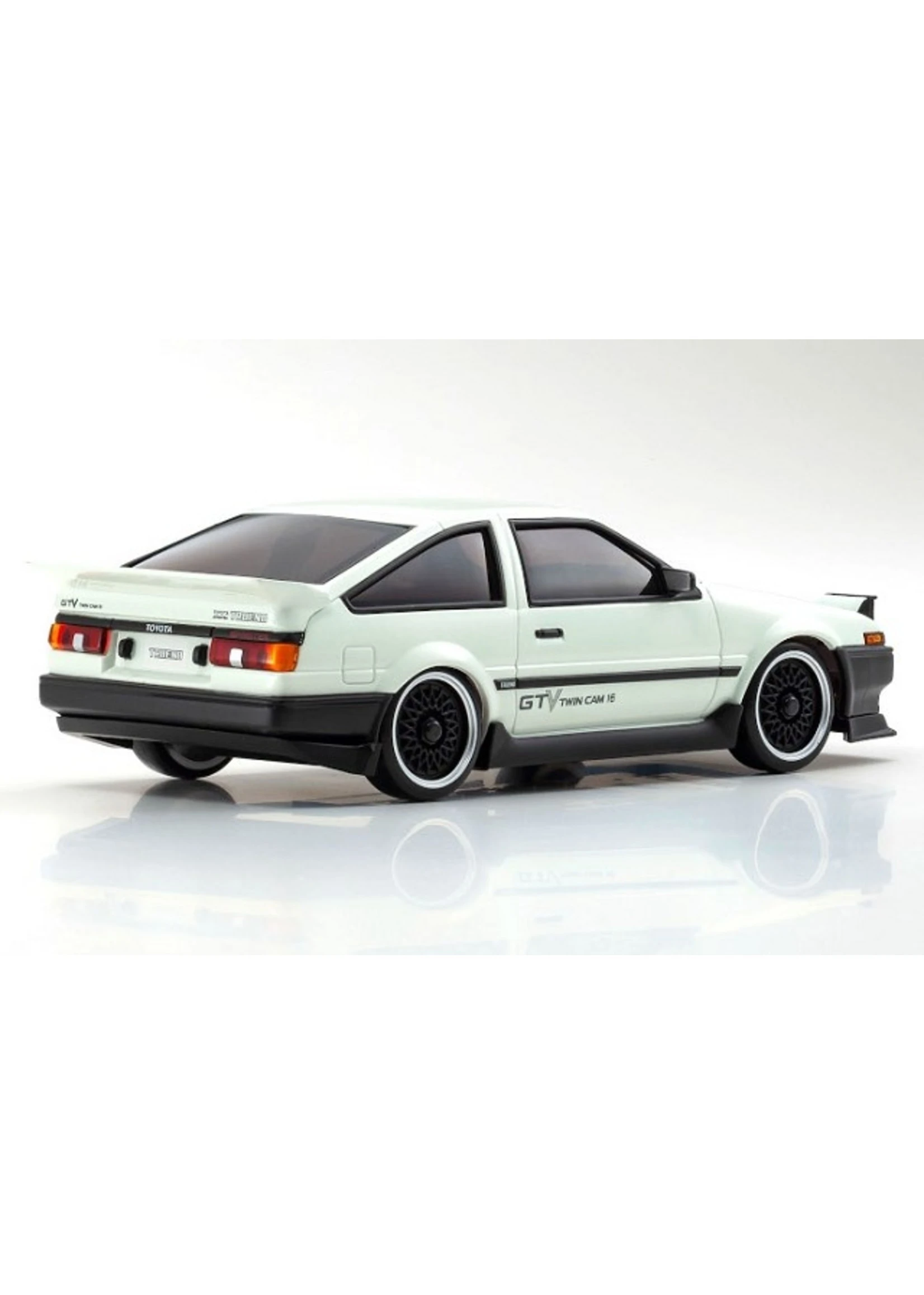 Kyosho 32623GTV - MINI-Z AWD AE86 Sprinter Trueno GTV Toyota White - Readyset 3 Kyosho 32623GTV - MINI-Z AWD AE86 Sprinter Trueno GTV Toyota White - Readyset - Image 3