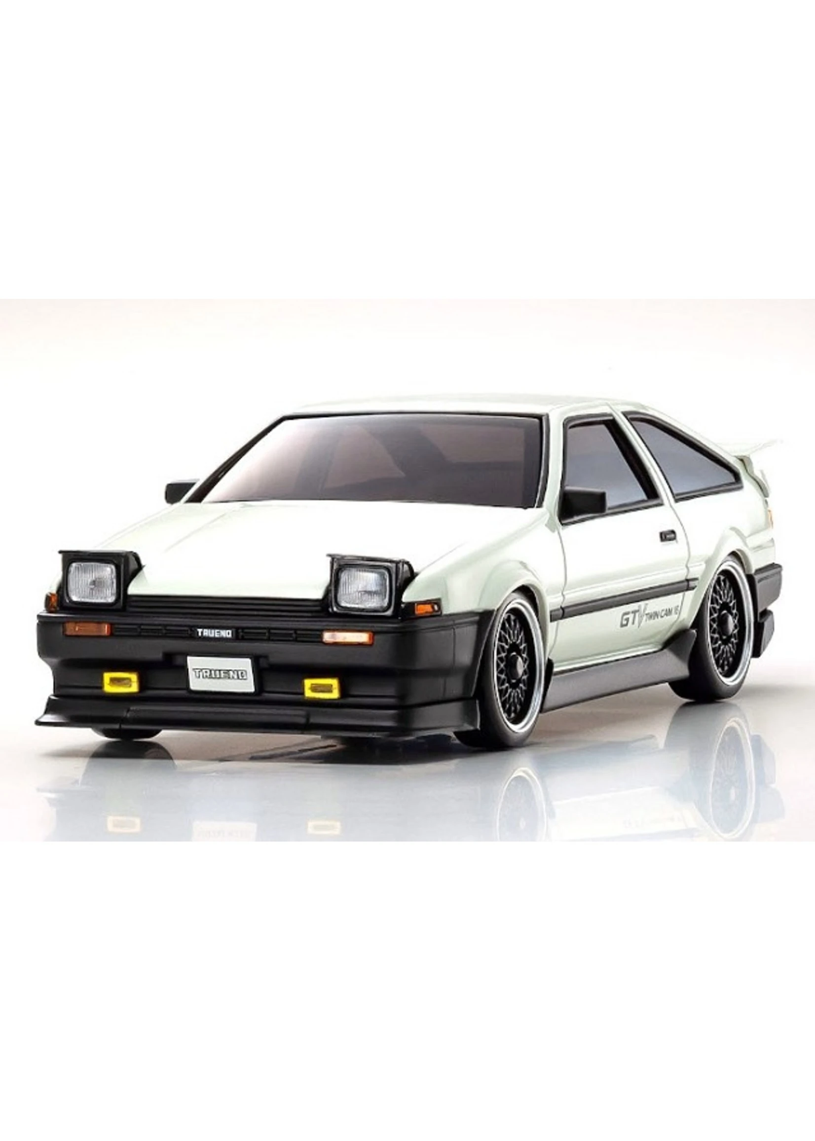 Kyosho 32623GTV - MINI-Z AWD AE86 Sprinter Trueno GTV Toyota White - Readyset 4 Kyosho 32623GTV - MINI-Z AWD AE86 Sprinter Trueno GTV Toyota White - Readyset - Image 4