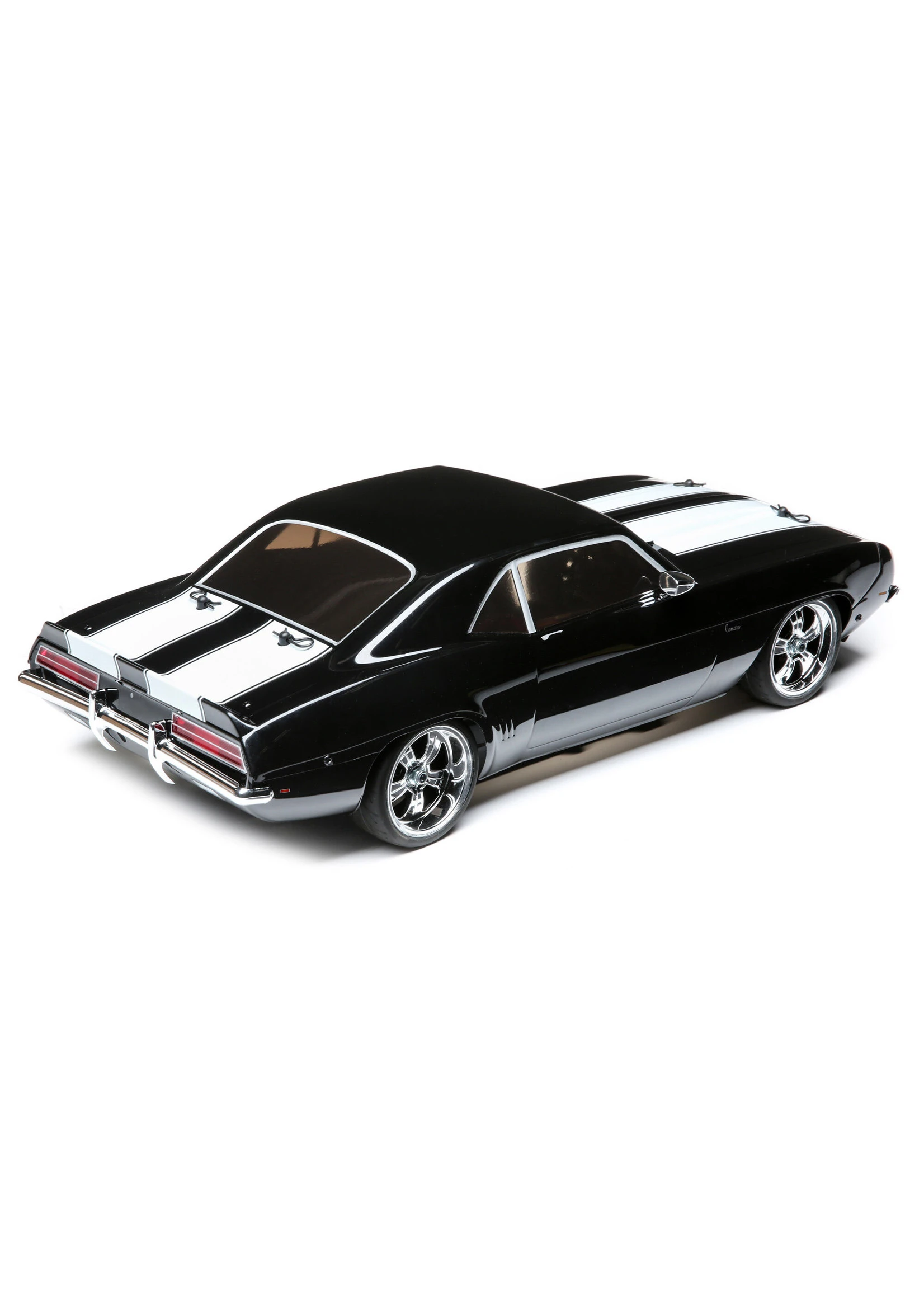 LOSI 1/10 1969 Chevy Camaro V100 AWD Brushed RTR - Black 4 LOSI 1/10 1969 Chevy Camaro V100 AWD Brushed RTR - Black - Image 4