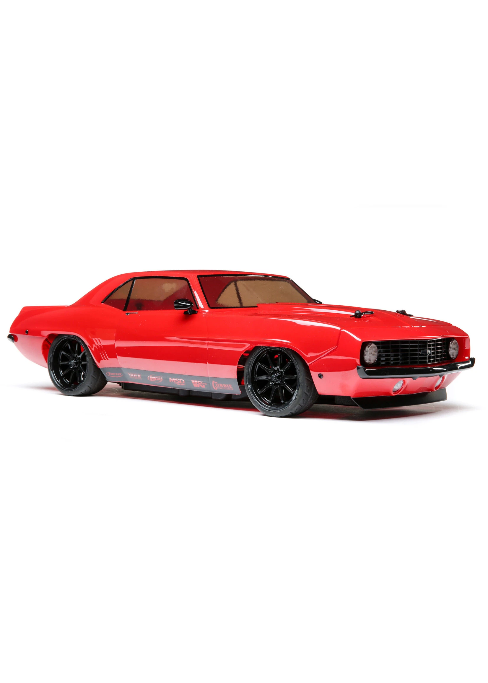 LOSI 1/10 1969 Chevy Camaro V100 AWD Brushed RTR - Red 3 LOSI 1/10 1969 Chevy Camaro V100 AWD Brushed RTR - Red - Image 3