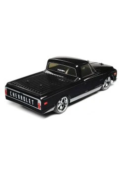 LOSI 1/10 1972 Chevy C10 Pickup Truck V100 AWD RTR - Black -hu bhobby shop losi 1 10 1972 chevy c10 pickup truck v100 awd rtr 2