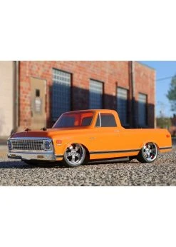 LOSI 1/10 1972 Chevy C10 Pickup Truck V100 AWD RTR - Orange -hu bhobby shop losi 1 10 1972 chevy c10 pickup truck v100 awd rtr 23