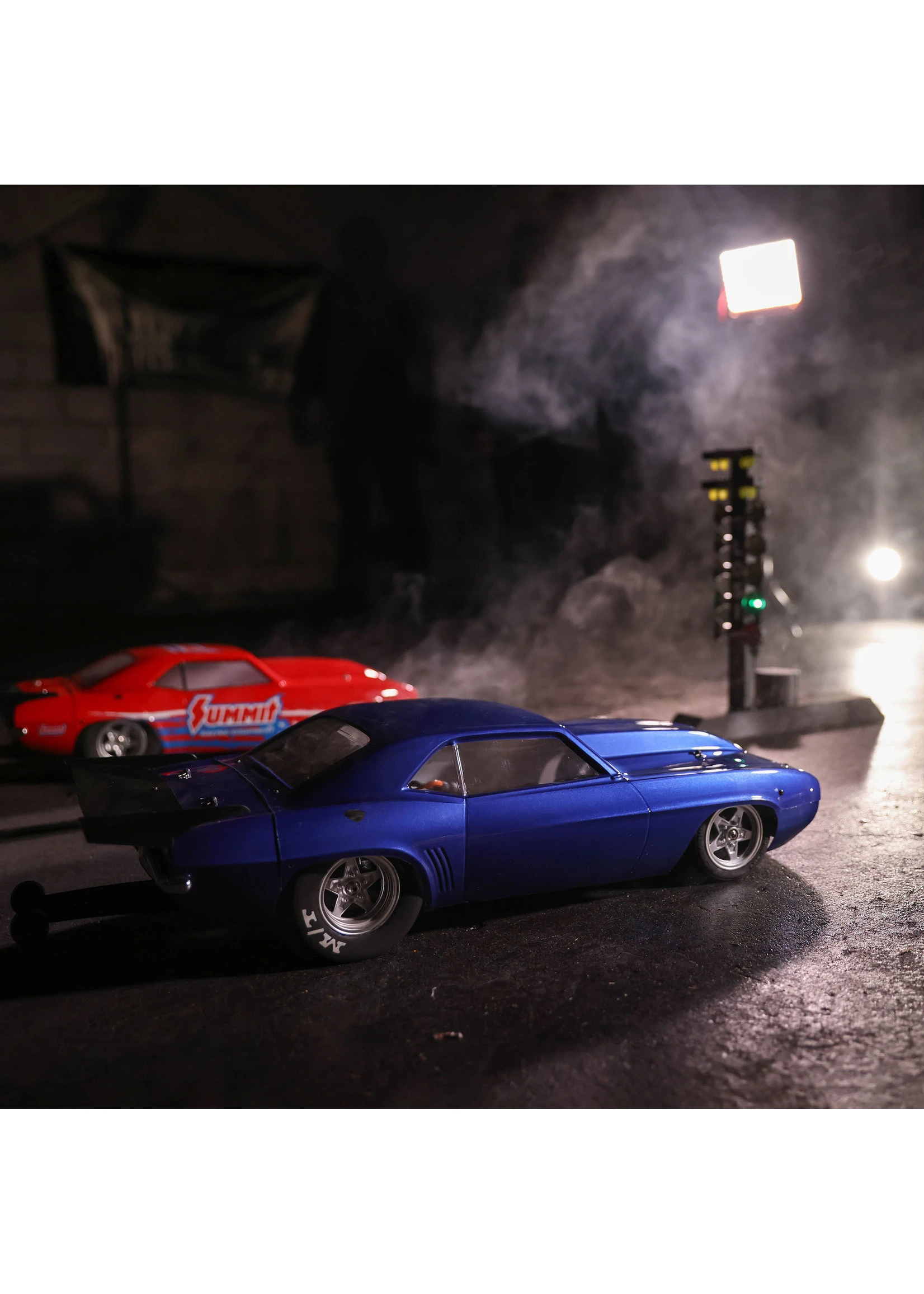 LOSI 1/10 '69 Camaro 22S No Prep Drag Car, Brushless 2WD RTR - Blue 12 LOSI 1/10 '69 Camaro 22S No Prep Drag Car, Brushless 2WD RTR - Blue - Image 12