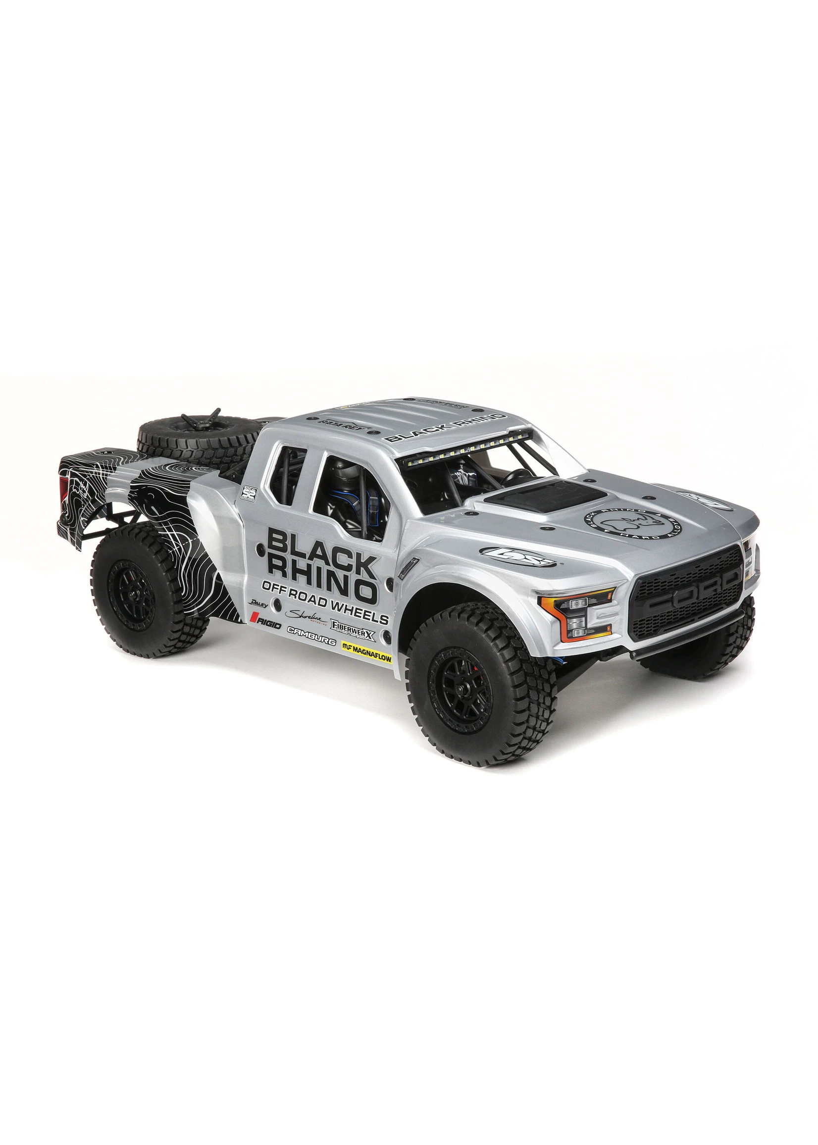 LOSI 1/10 Black Rhino Ford Raptor Baja Rey 4WD Brushless RTR 3 LOSI 1/10 Black Rhino Ford Raptor Baja Rey 4WD Brushless RTR - Image 3