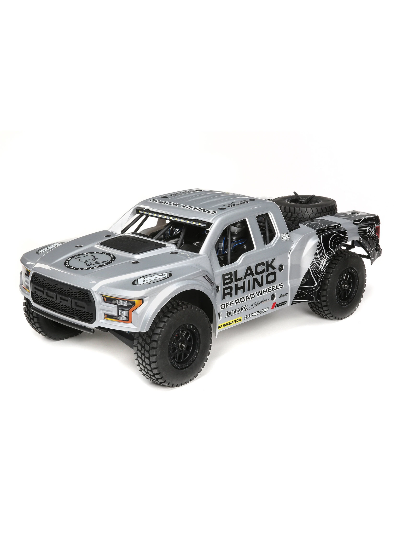 LOSI 1/10 Black Rhino Ford Raptor Baja Rey 4WD Brushless RTR 1 LOSI 1/10 Black Rhino Ford Raptor Baja Rey 4WD Brushless RTR
