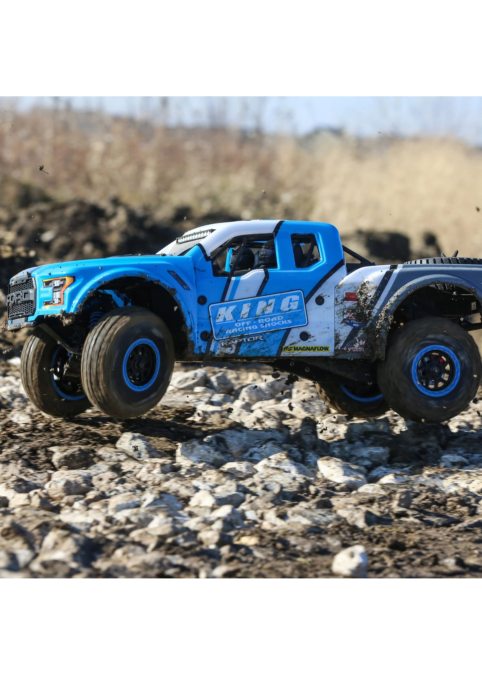 LOSI 1/10 King Shocks Ford Raptor Baja Rey 4WD Brushless RTR 11 LOSI 1/10 King Shocks Ford Raptor Baja Rey 4WD Brushless RTR - Image 11