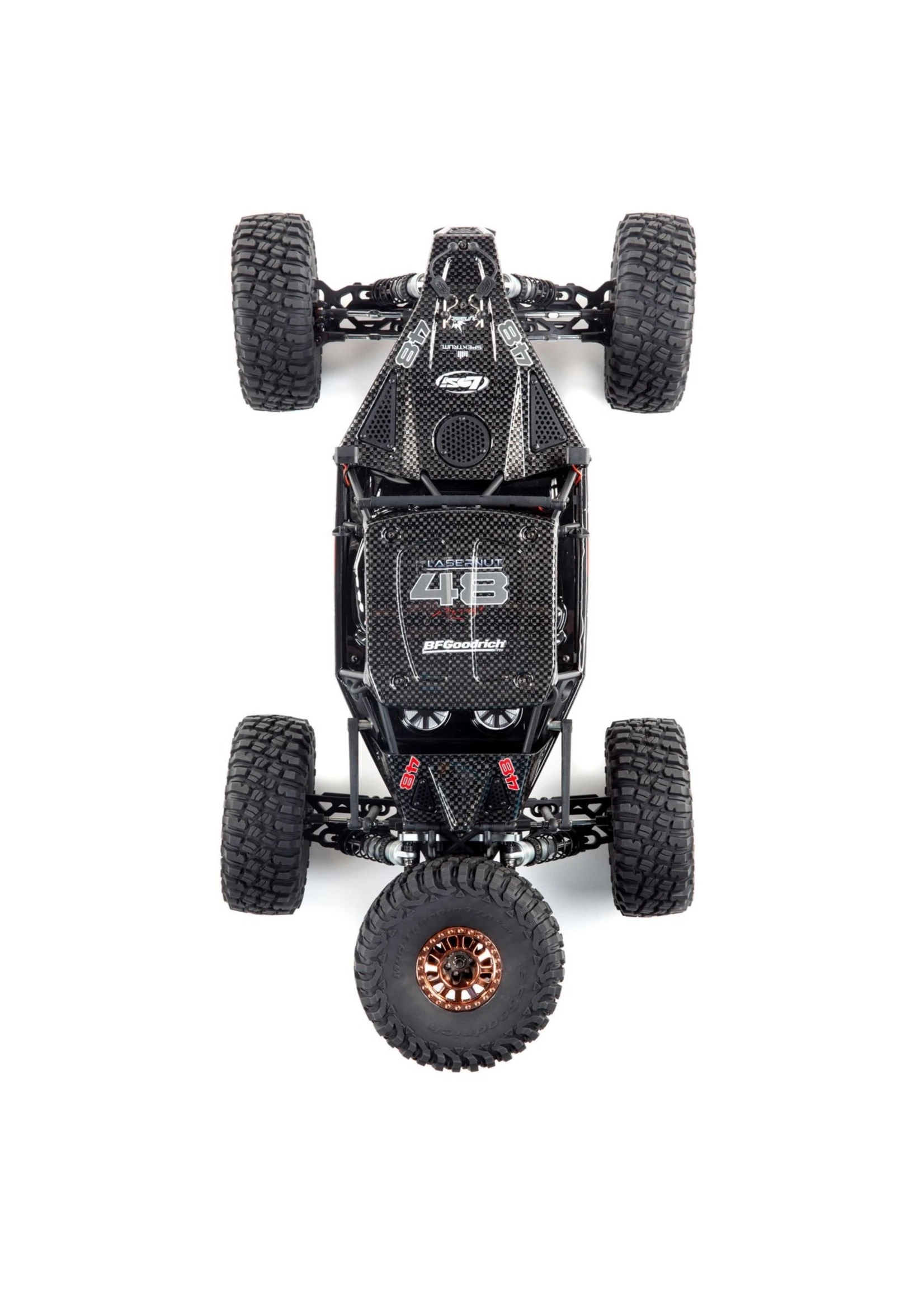 LOSI 1/10 Lasernut U4 4WD Brushless RTR With Smart ESC - Black 2 LOSI 1/10 Lasernut U4 4WD Brushless RTR With Smart ESC - Black - Image 2