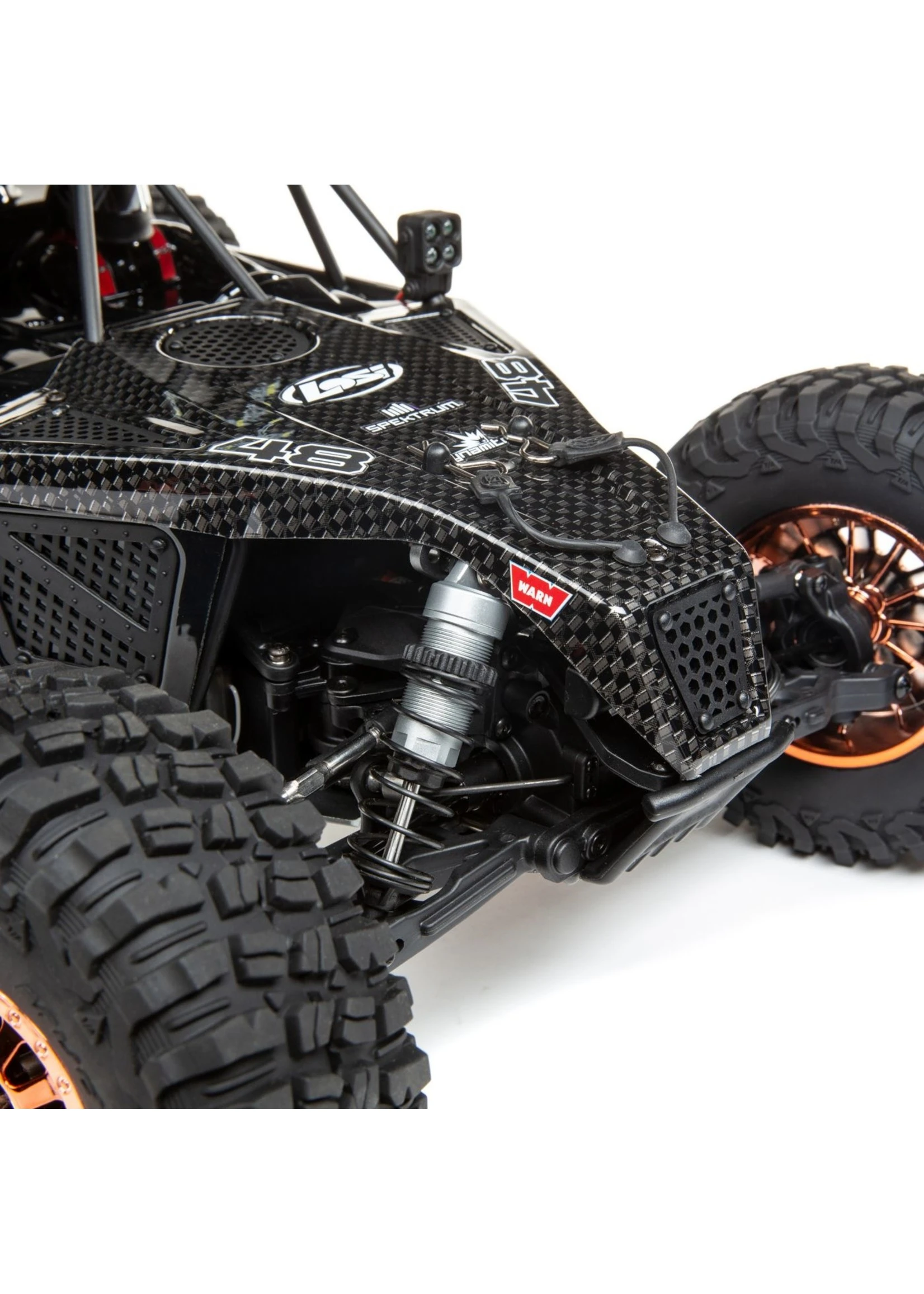 LOSI 1/10 Lasernut U4 4WD Brushless RTR With Smart ESC - Black 6 LOSI 1/10 Lasernut U4 4WD Brushless RTR With Smart ESC - Black - Image 6