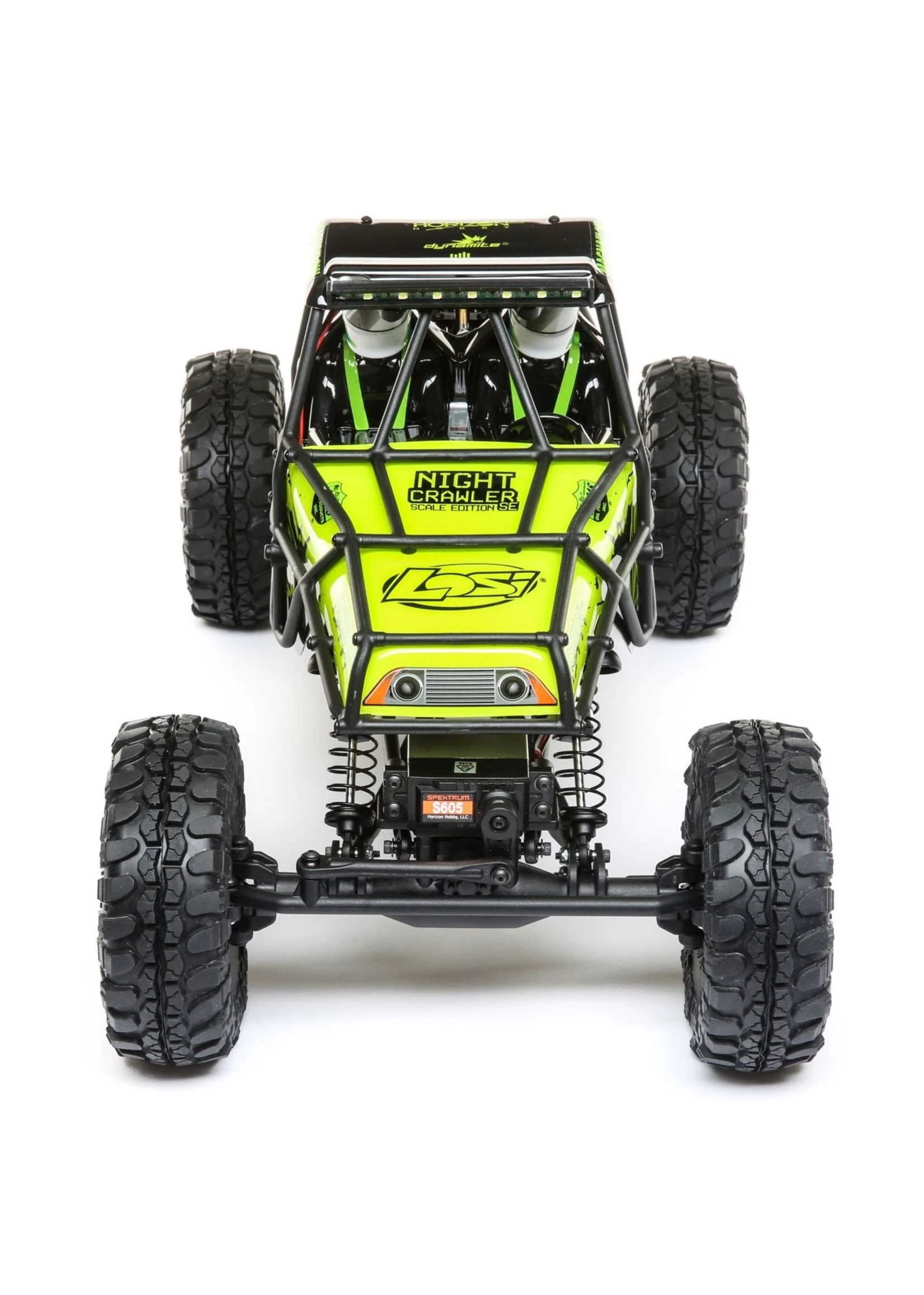 LOSI 1/10 Night Crawler SE 4WD Rock Crawler Brushed RTR - Green 3 LOSI 1/10 Night Crawler SE 4WD Rock Crawler Brushed RTR - Green - Image 3