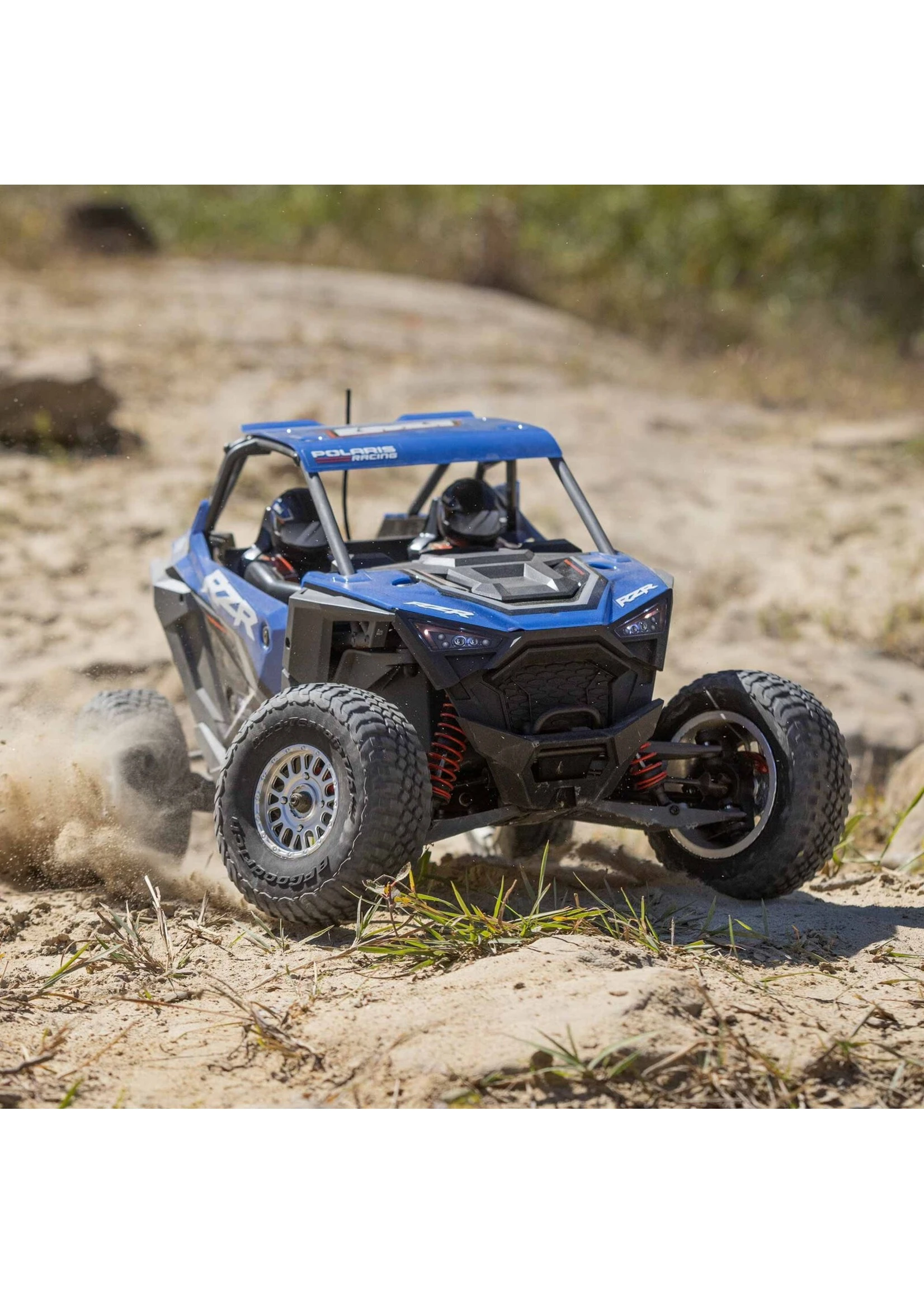 LOSI 1/10 Polaris RZR Pro R 4WD Brushless RTR - Blue 9 LOSI 1/10 Polaris RZR Pro R 4WD Brushless RTR - Blue - Image 9