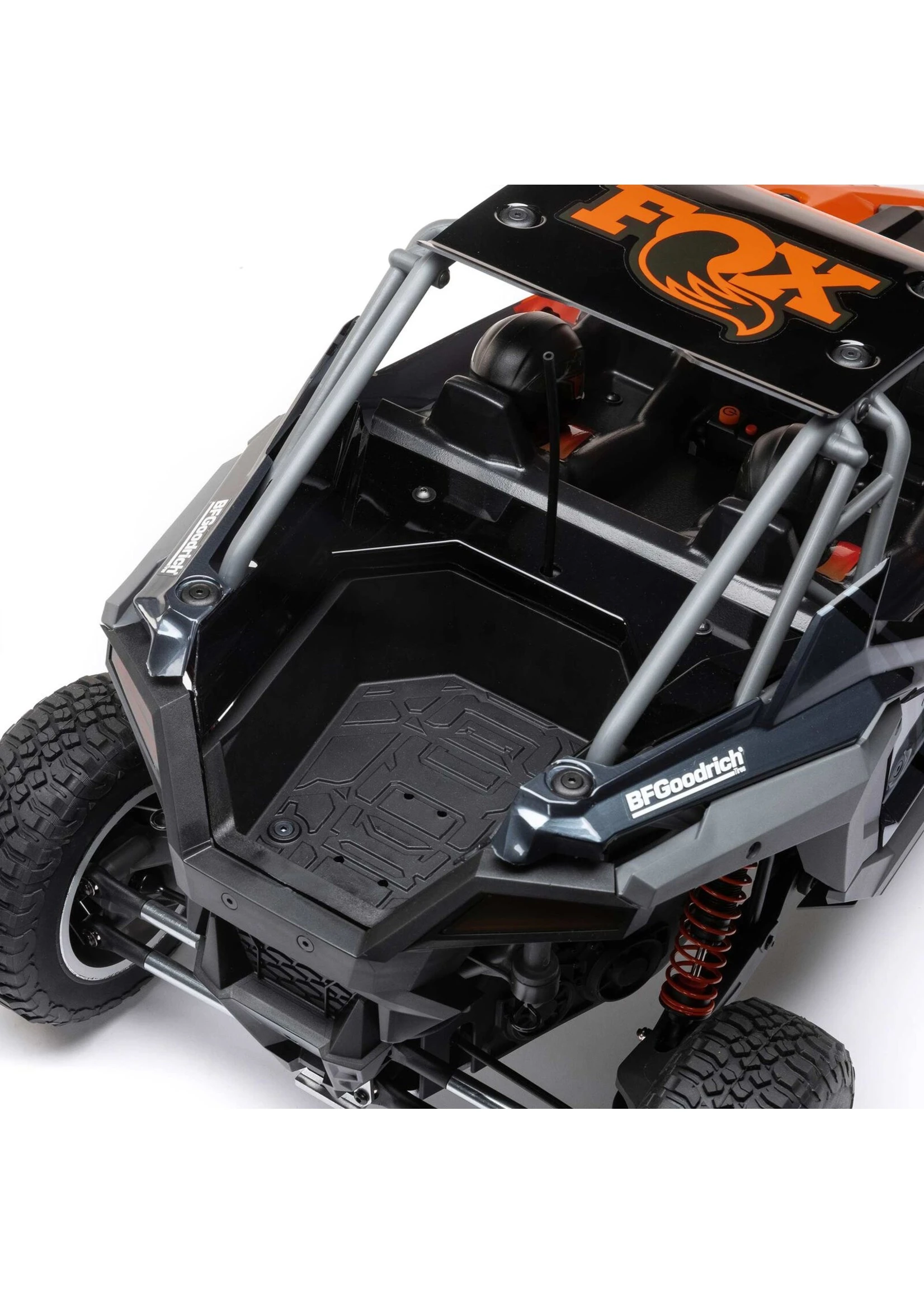 LOSI 1/10 Polaris RZR Pro R 4WD Brushless RTR - Orange Fox 7 LOSI 1/10 Polaris RZR Pro R 4WD Brushless RTR - Orange Fox - Image 7