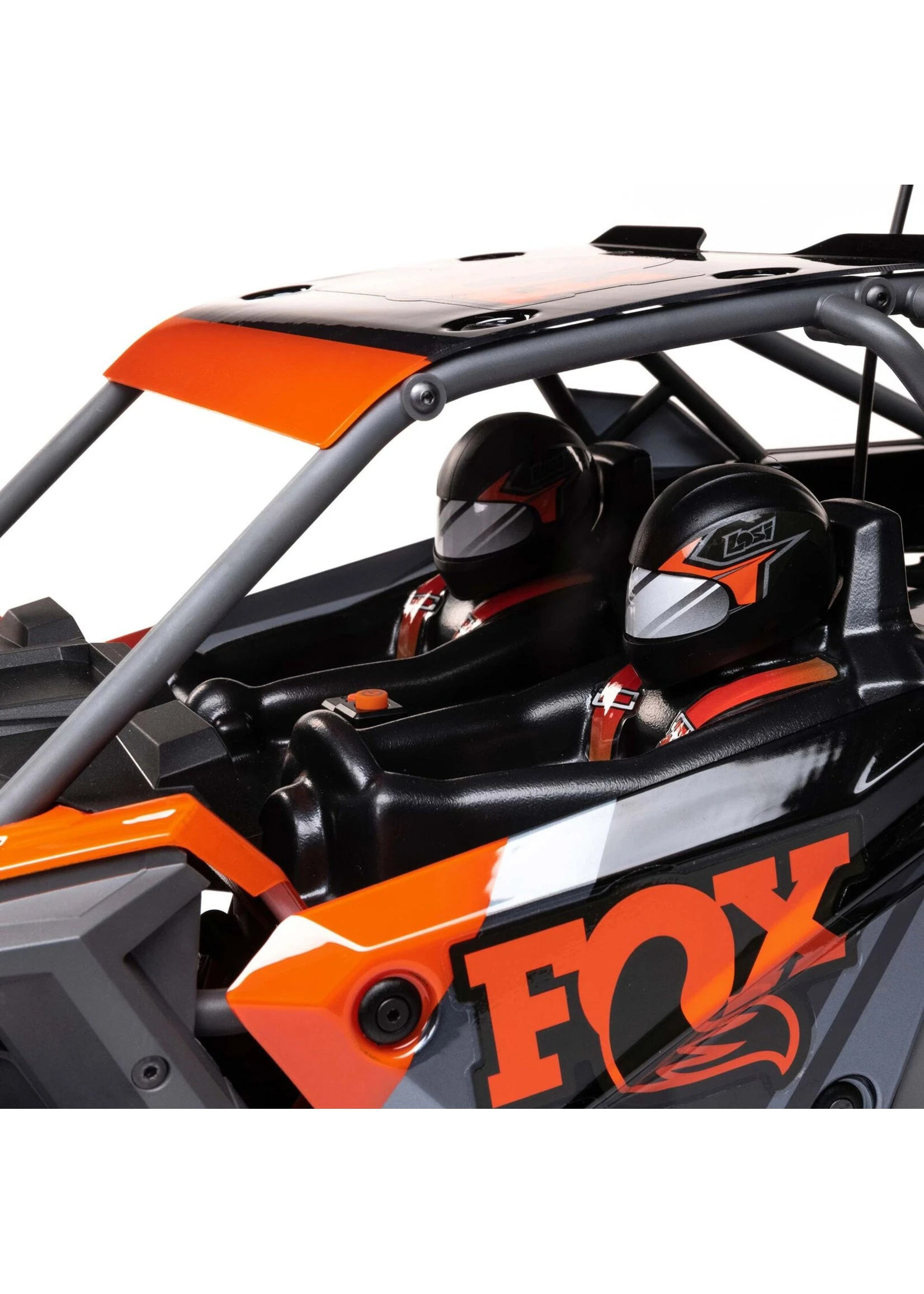 LOSI 1/10 Polaris RZR Pro R 4WD Brushless RTR - Orange Fox 8 LOSI 1/10 Polaris RZR Pro R 4WD Brushless RTR - Orange Fox - Image 8