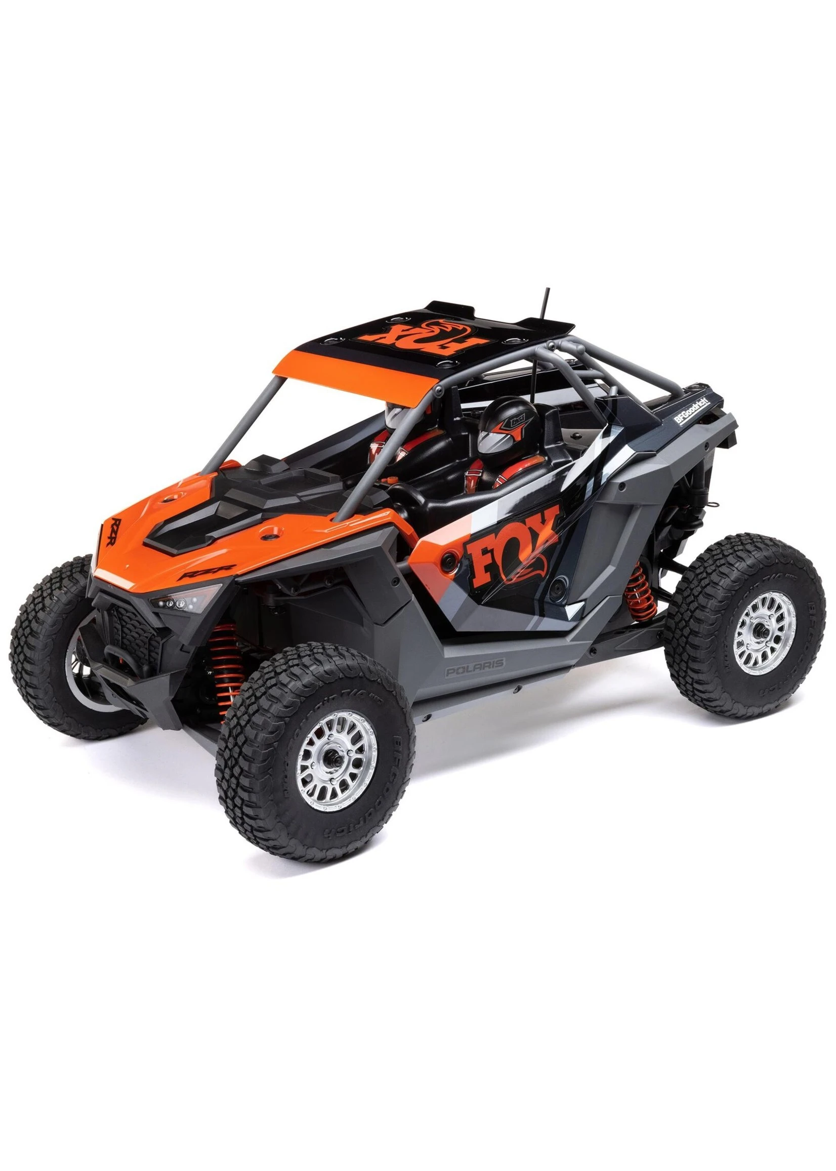 LOSI 1/10 Polaris RZR Pro R 4WD Brushless RTR - Orange Fox 1 LOSI 1/10 Polaris RZR Pro R 4WD Brushless RTR - Orange Fox